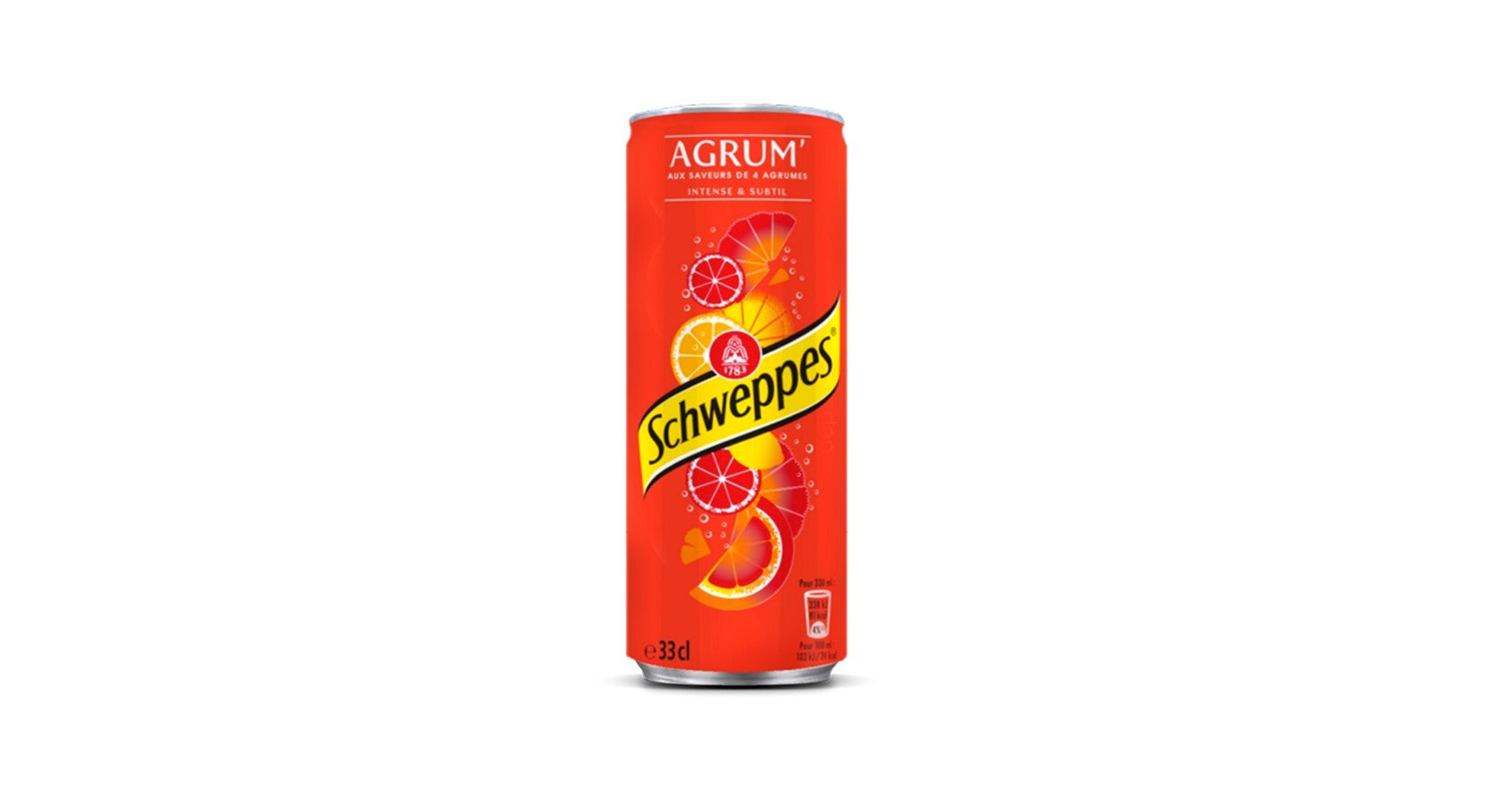 Schweppes agrumes 33 cL