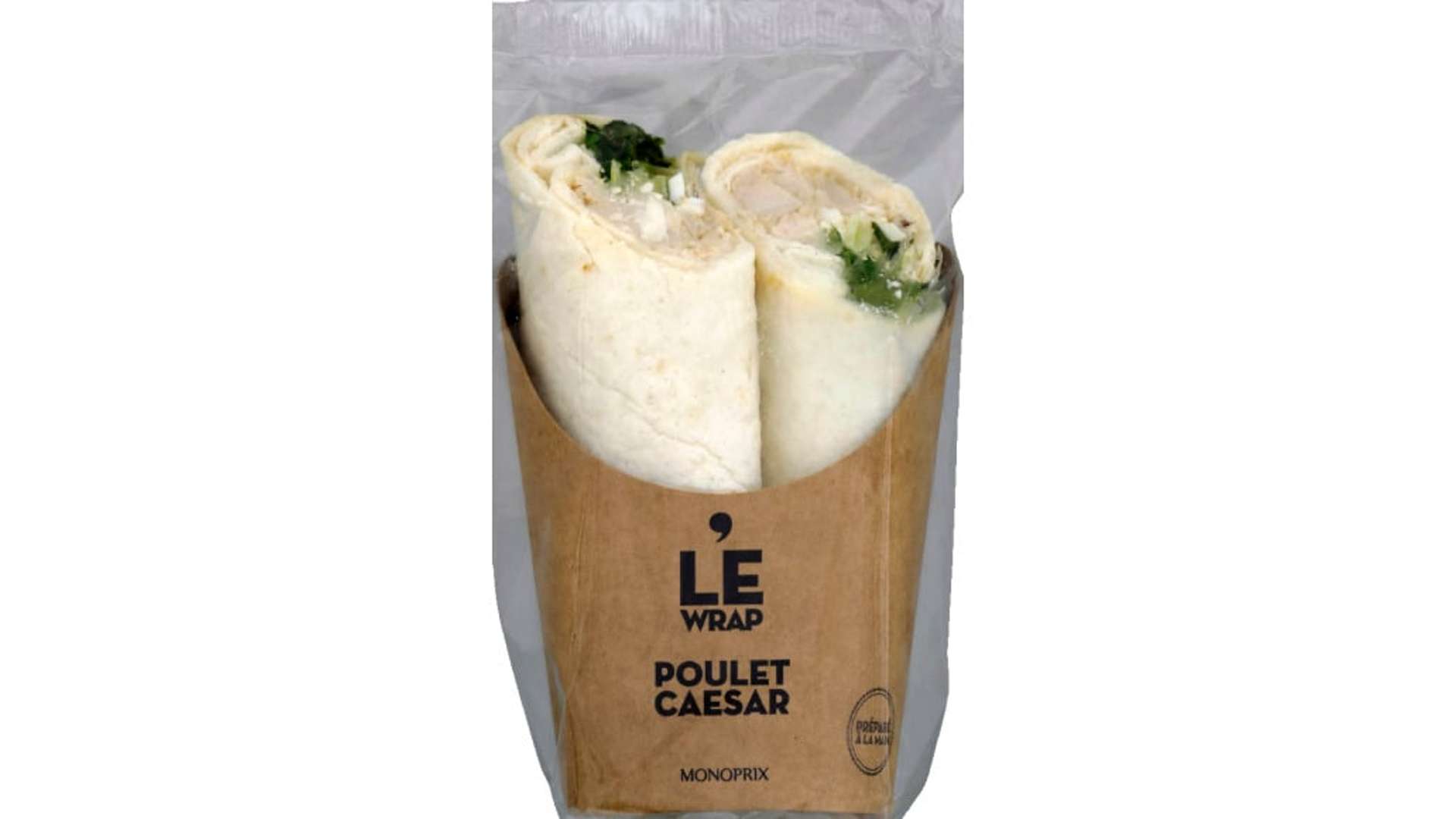 Monoprix Wrap poulet Caesar Le paquet de 205 g