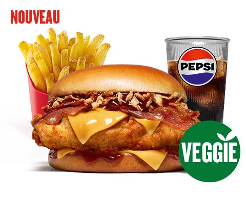 Menu Kentucky Veggie Burger