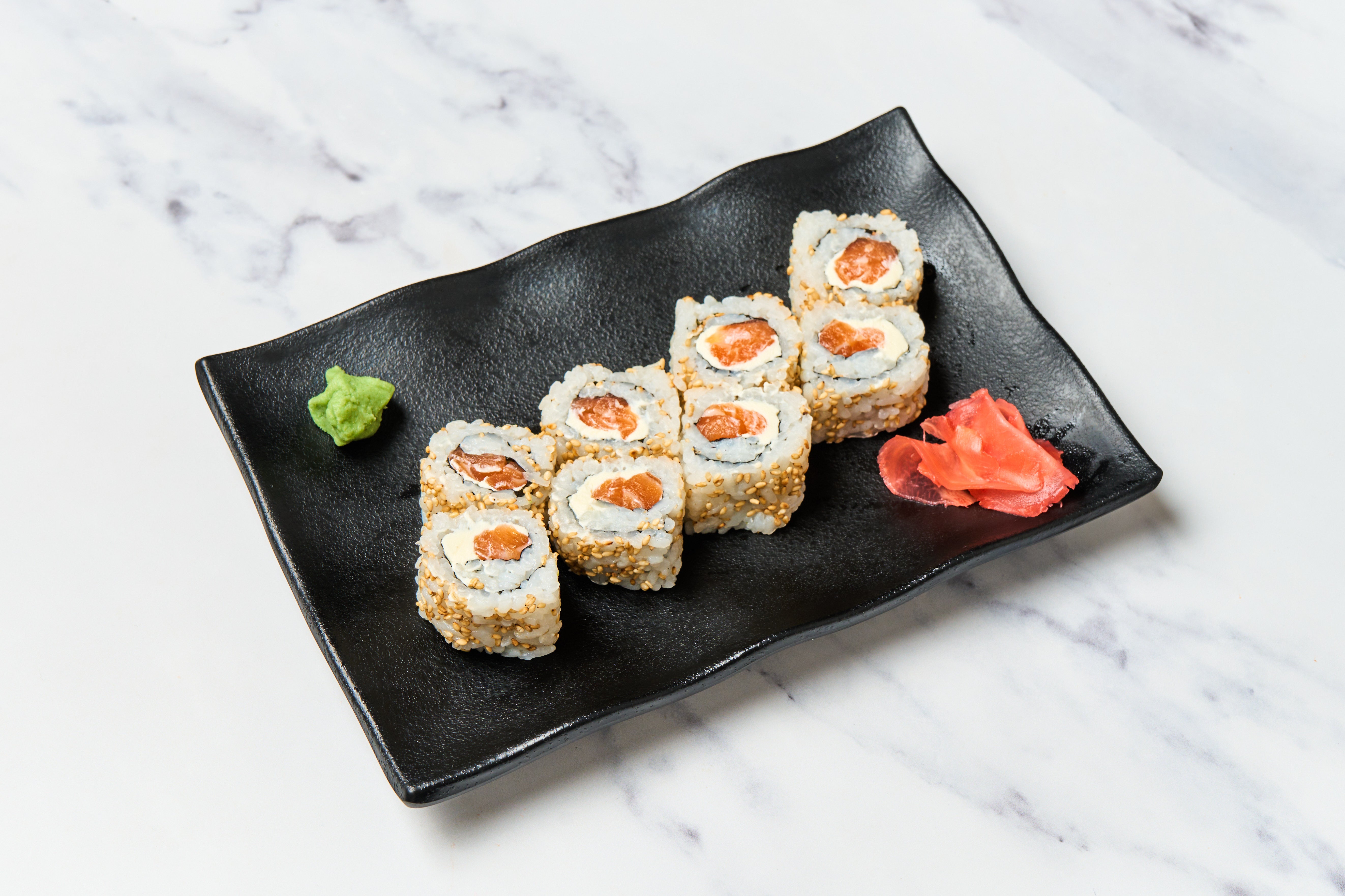 California, saumon cheese