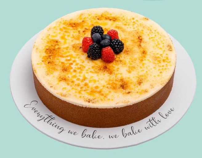 Cream Brulé Cheesecake