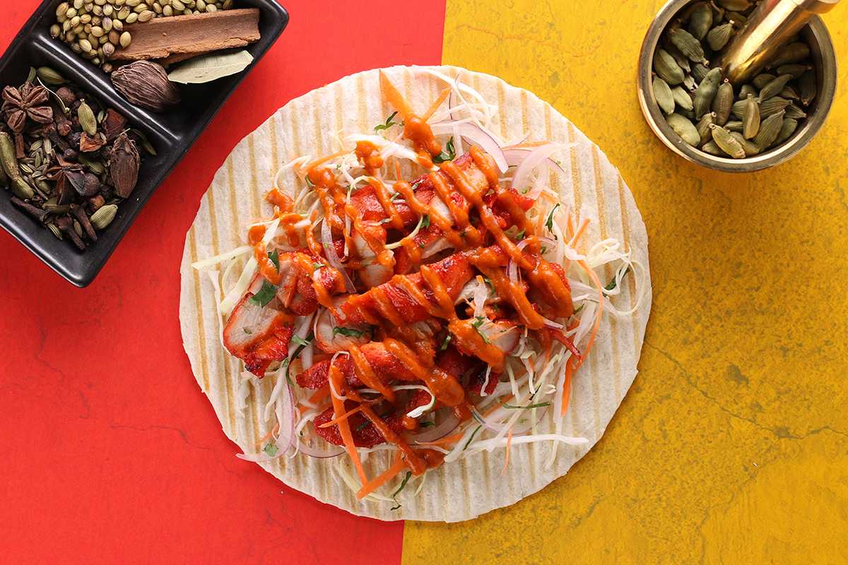 Butter Chicken Taco