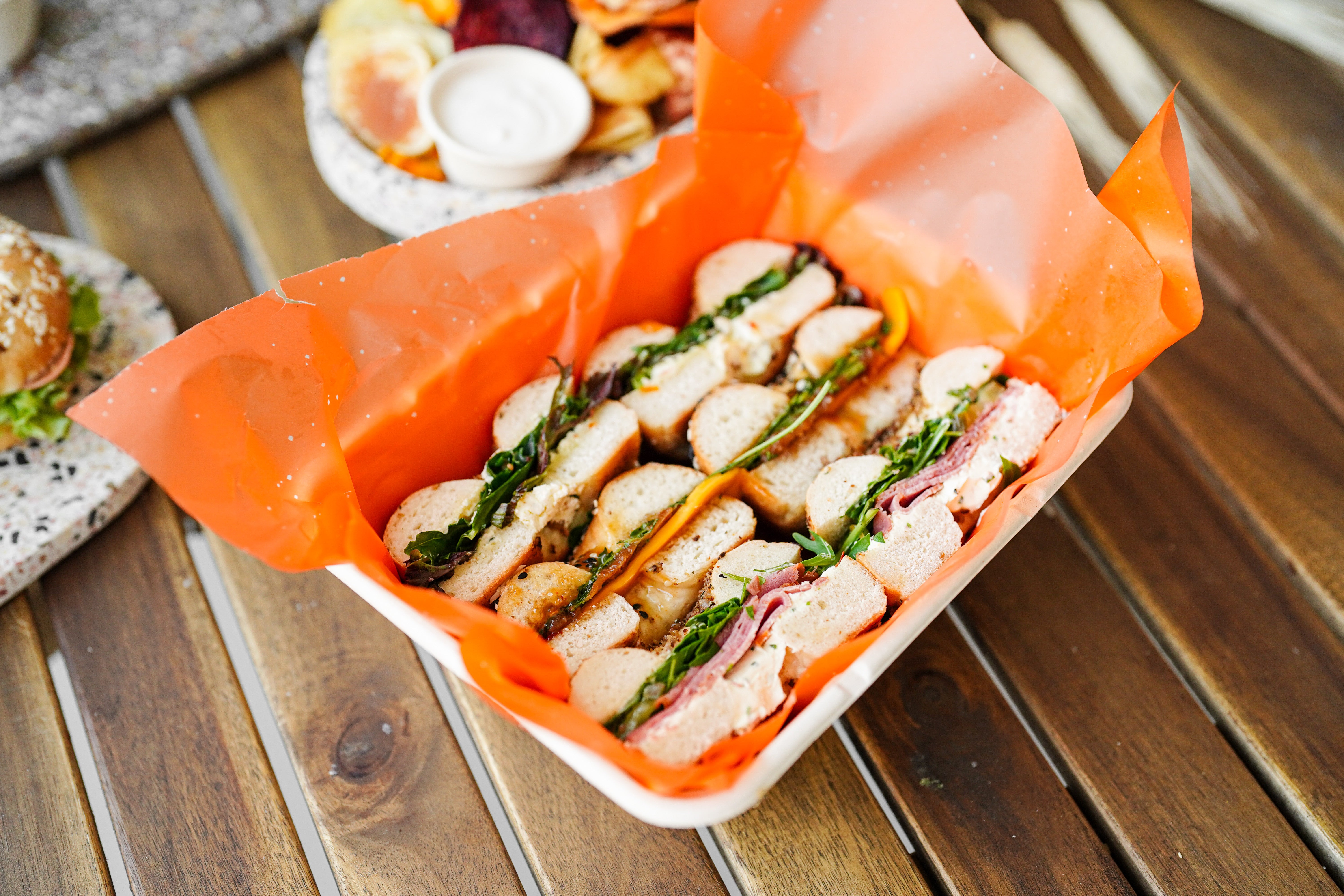 Bagel Sandwiches Box - (3 Pcs)