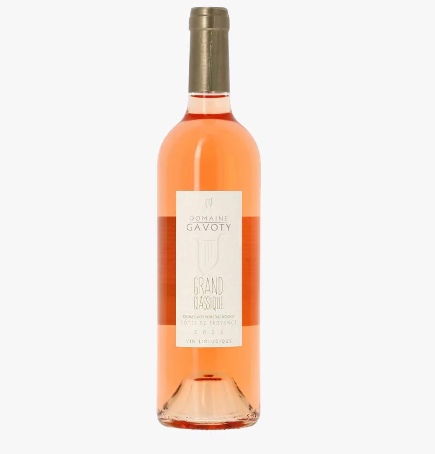 Grand Classique - AOP Côtes de Provence - Domaine Gavoty - vin rosé
