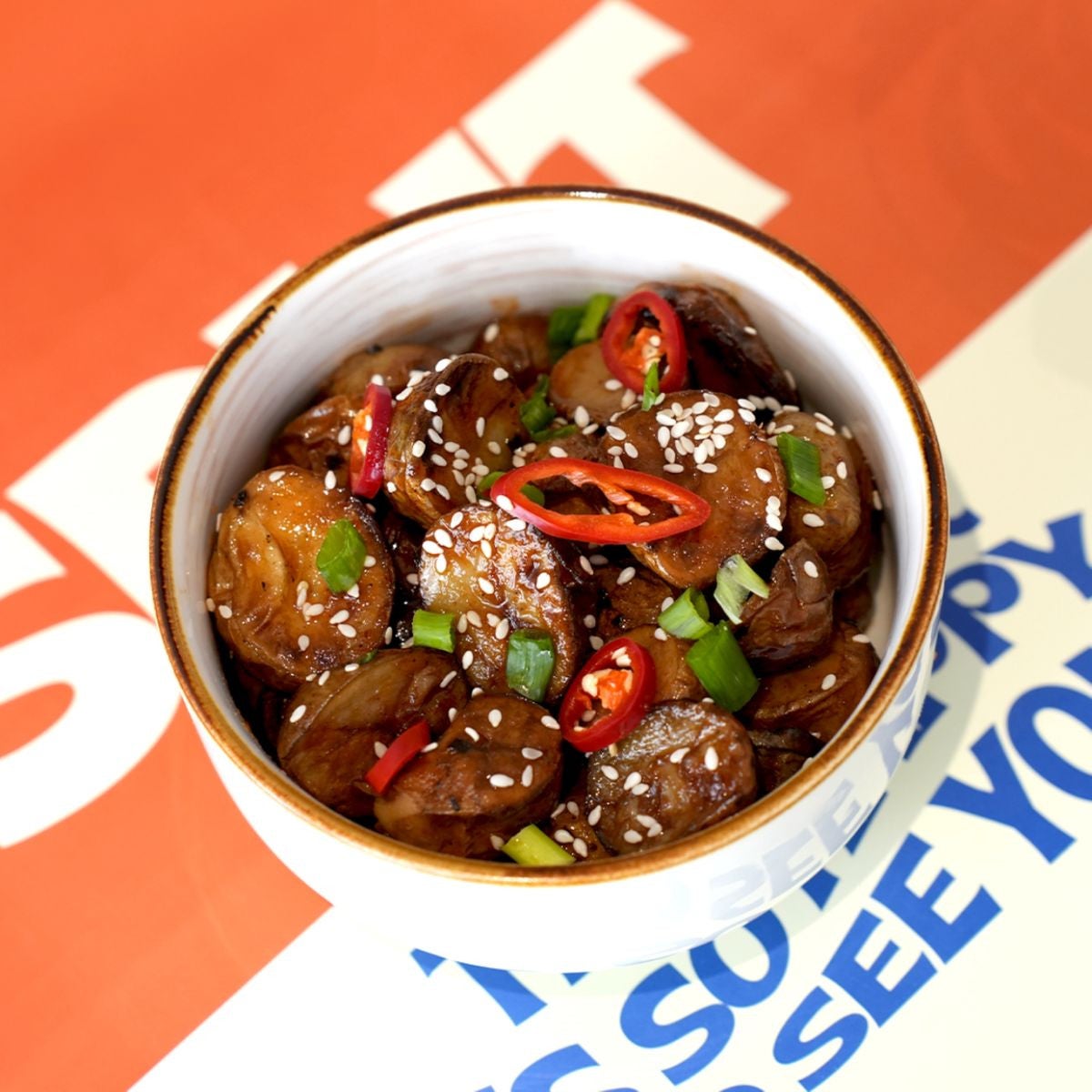 Spicy Honey Baby Potato
