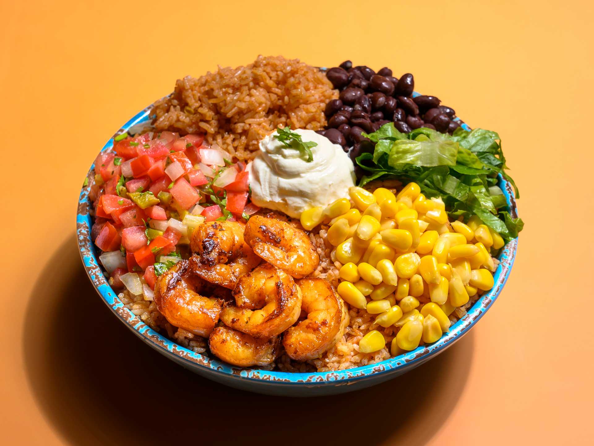 Shrimp Burrito Bowl