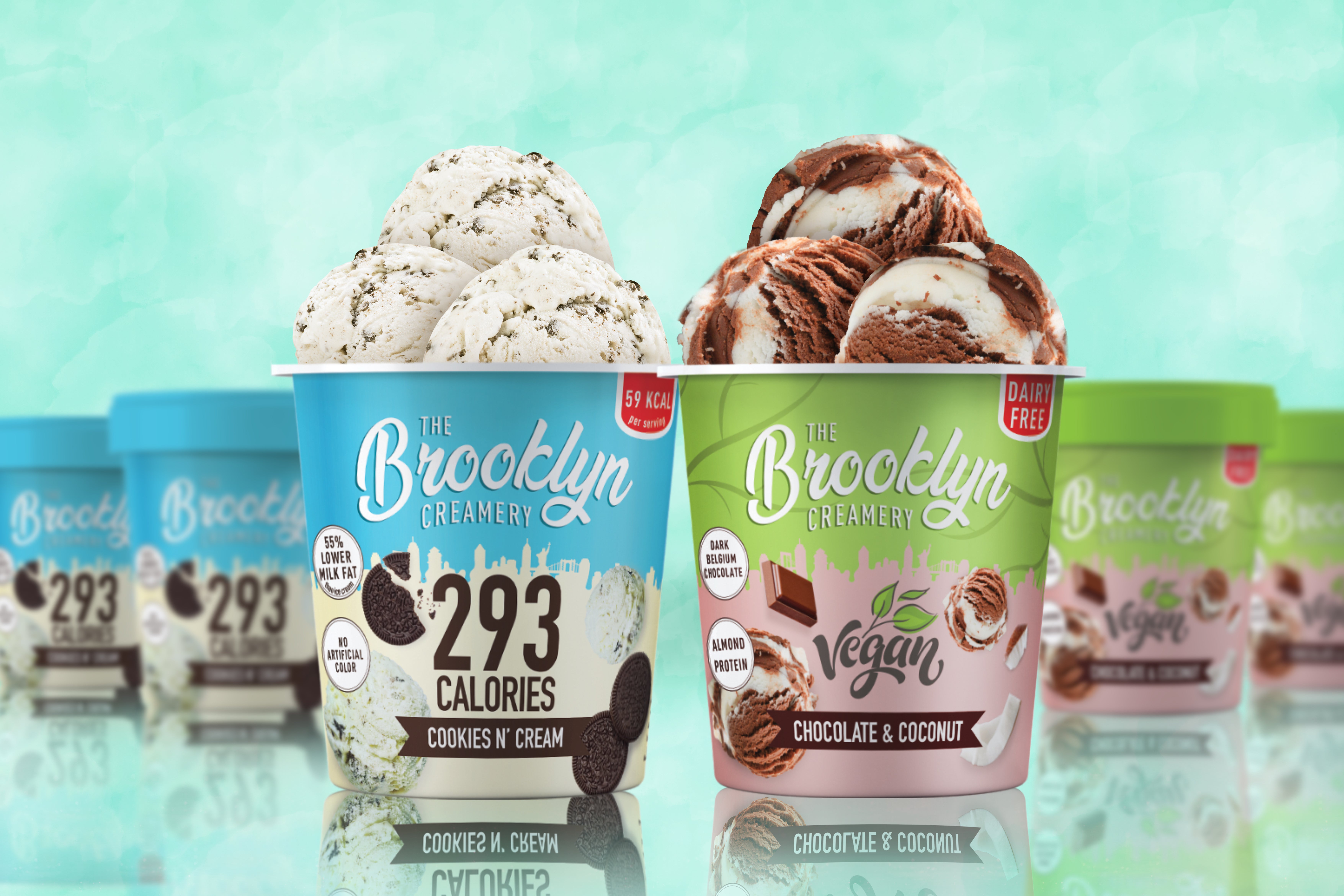 Brooklyn Creamery Low Calorie Ice Cream Vegan Ice Cream delivery