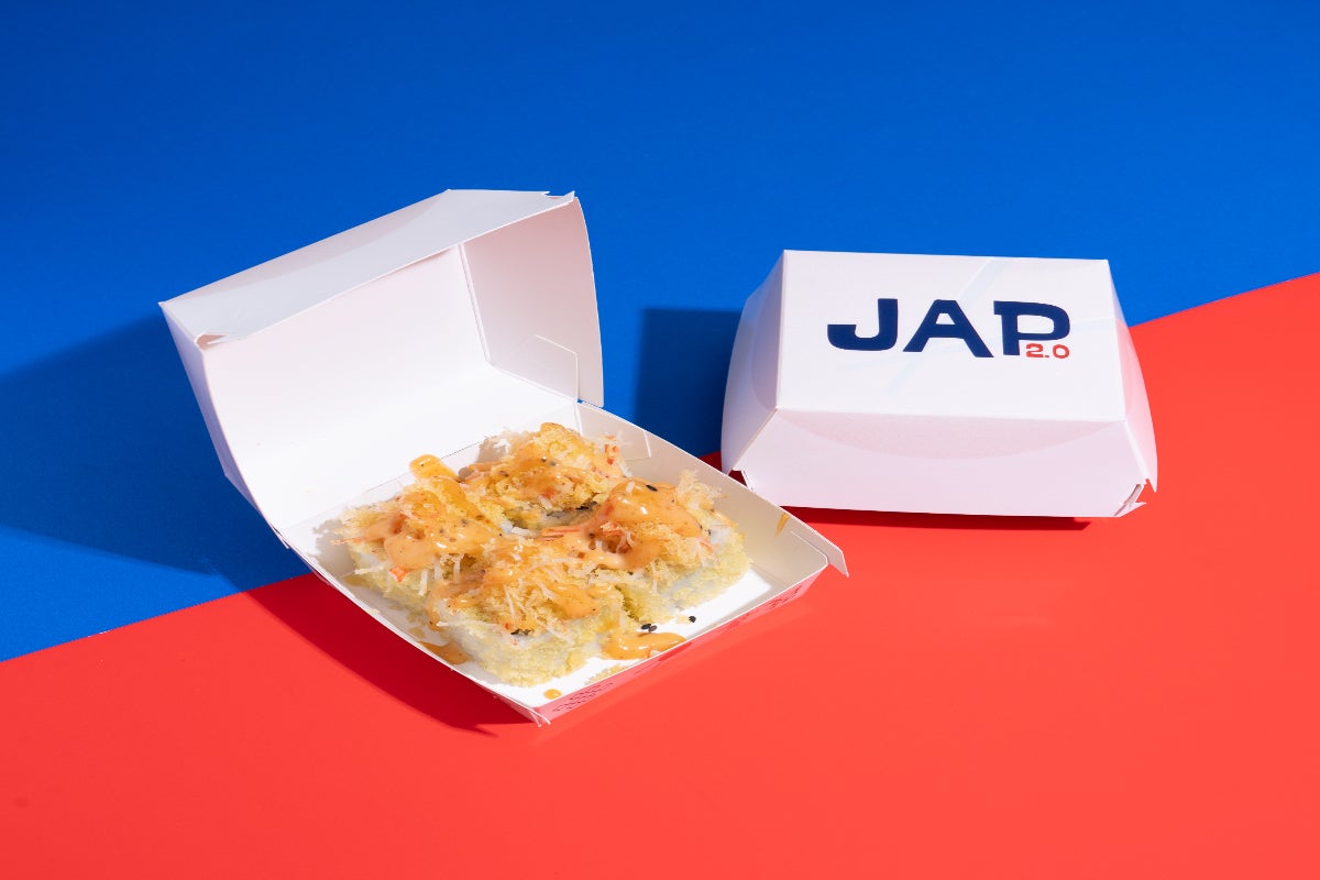 Crab Volcano Maki (4 Pieces)