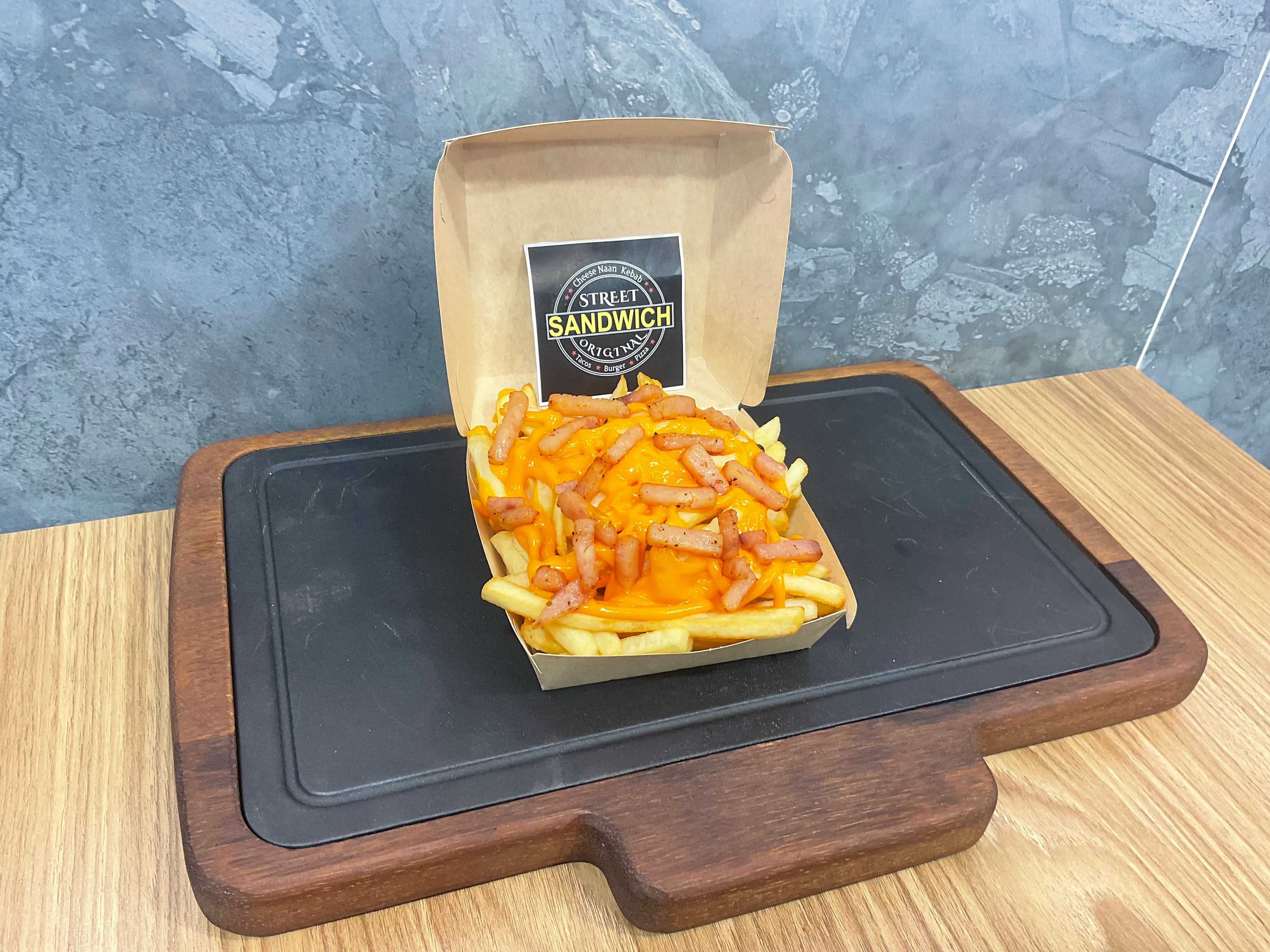 Frites Lardon Cheddar
