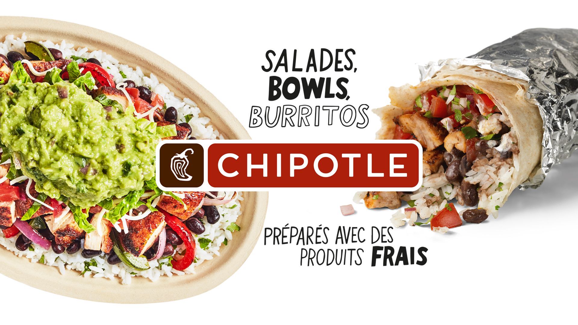 Livraison Chipotle Mexican Grill à Paris 9ème Opéra Commandez avec