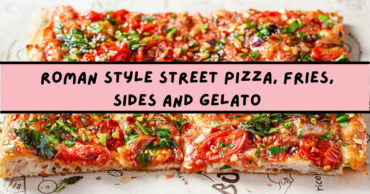 🤫 THE ROMAN Bristol’s new secret pizza joint 🤫 delivery from