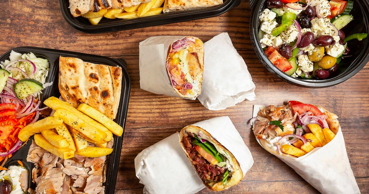 The Olive Greek Street Food Leicester delivery from Leicester City