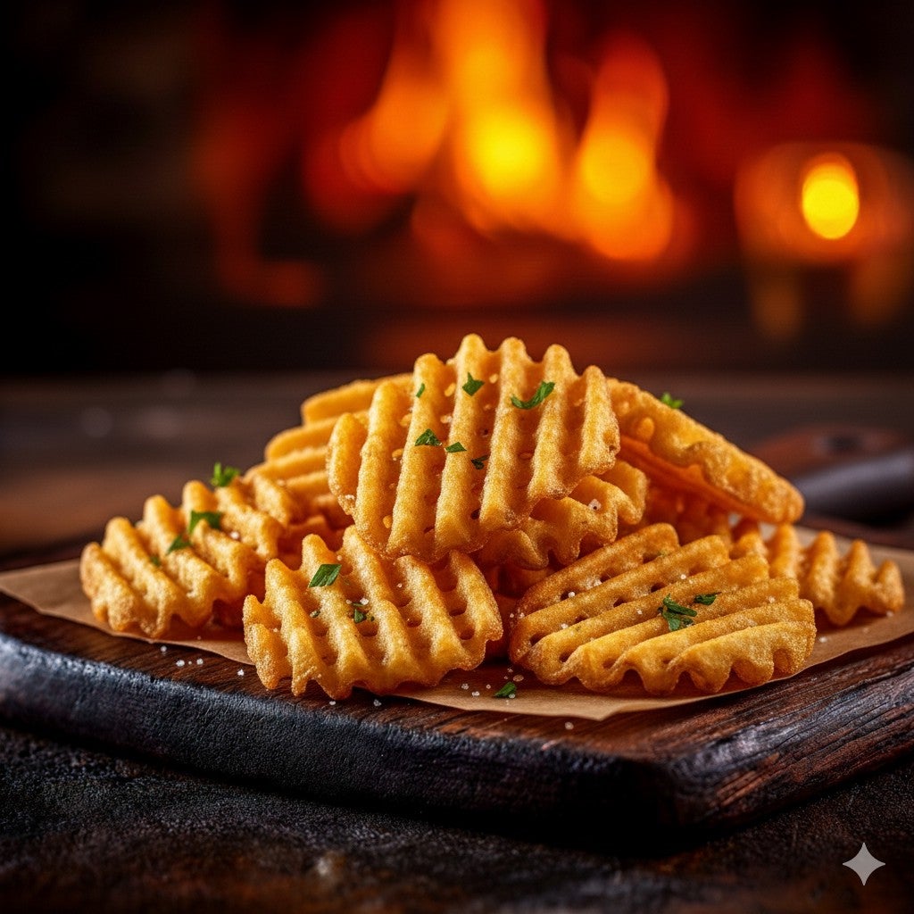 Waffle fries 