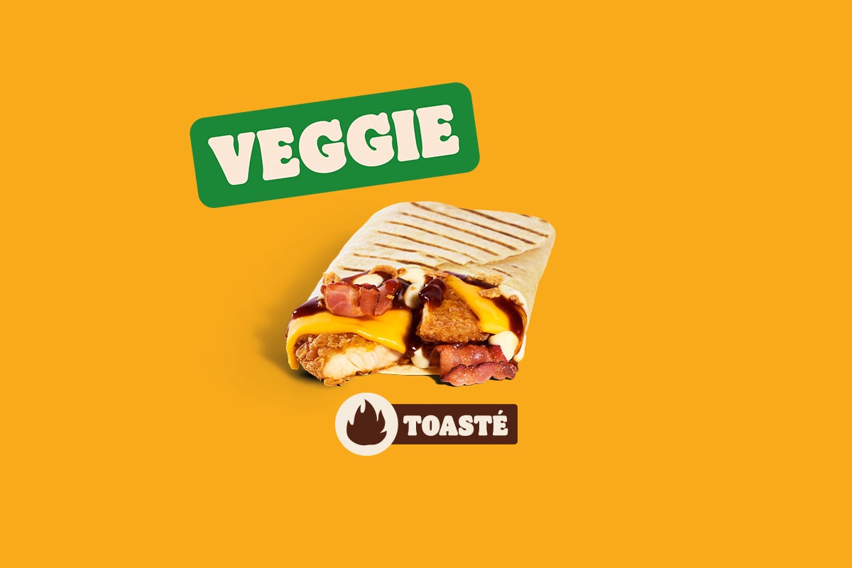 Tortilla Veggie Cheese & Bacon