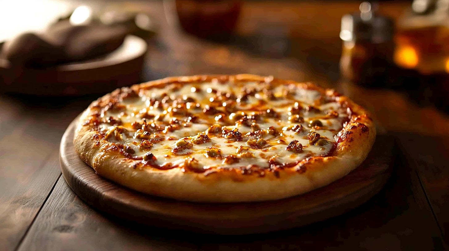 Pizza chèvre miel