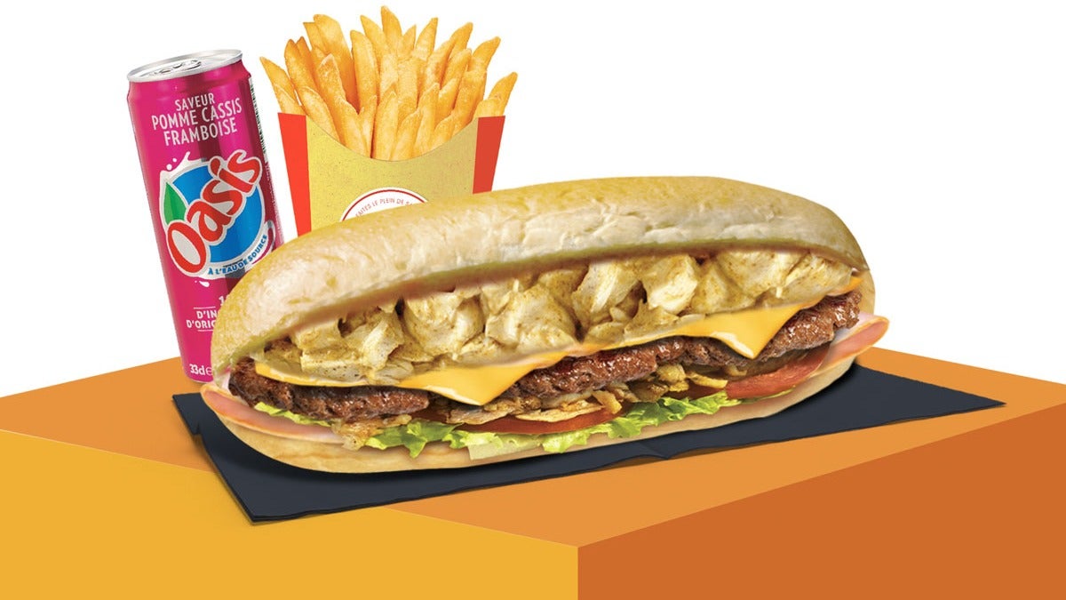 Menu sandwich Triple Viandes Chiron