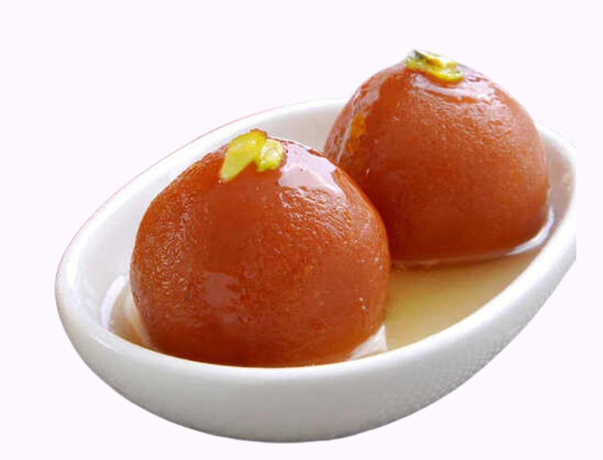 Gulab jamoun au rhum