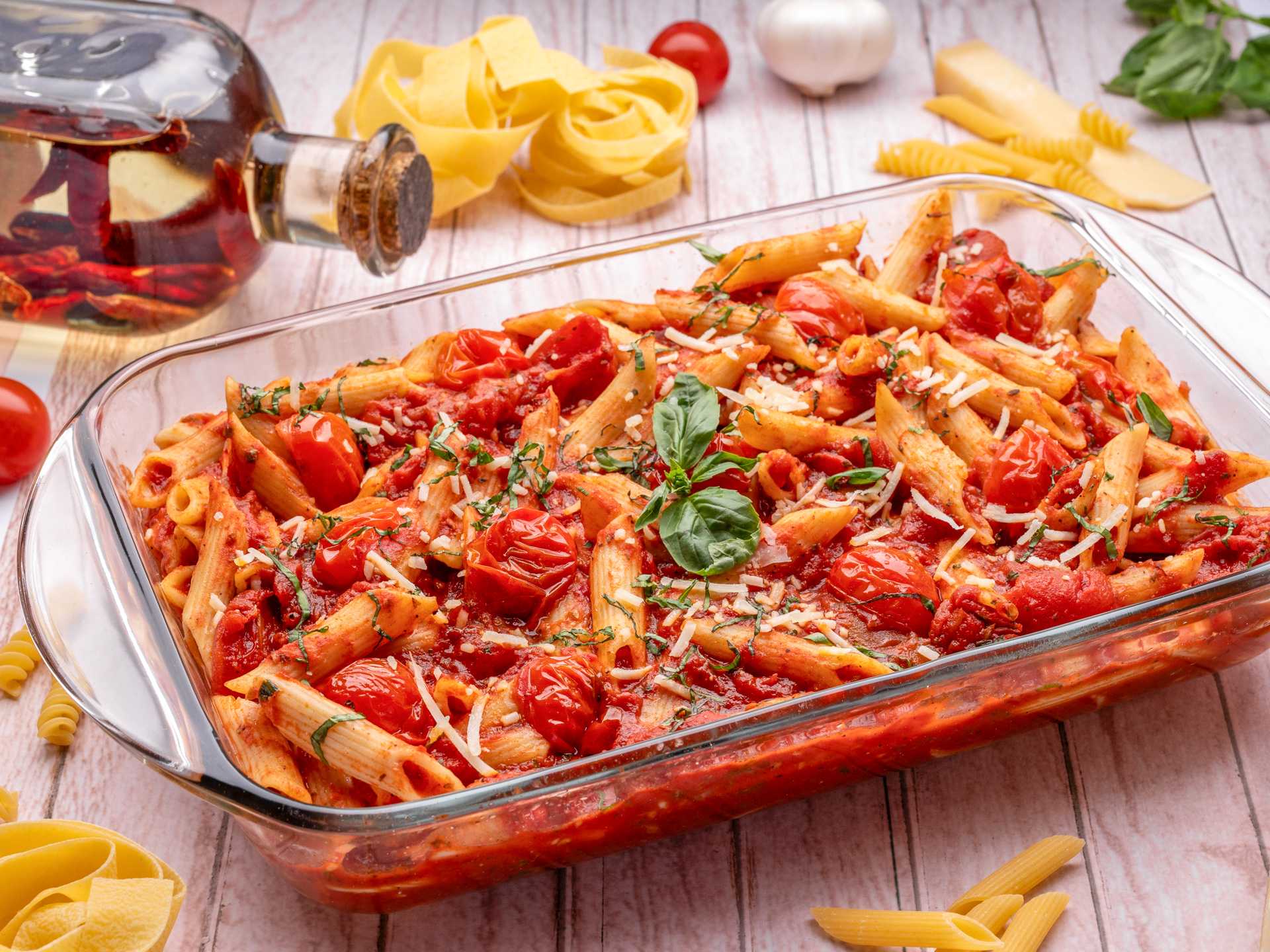 Gathering Pomodoro Pasta