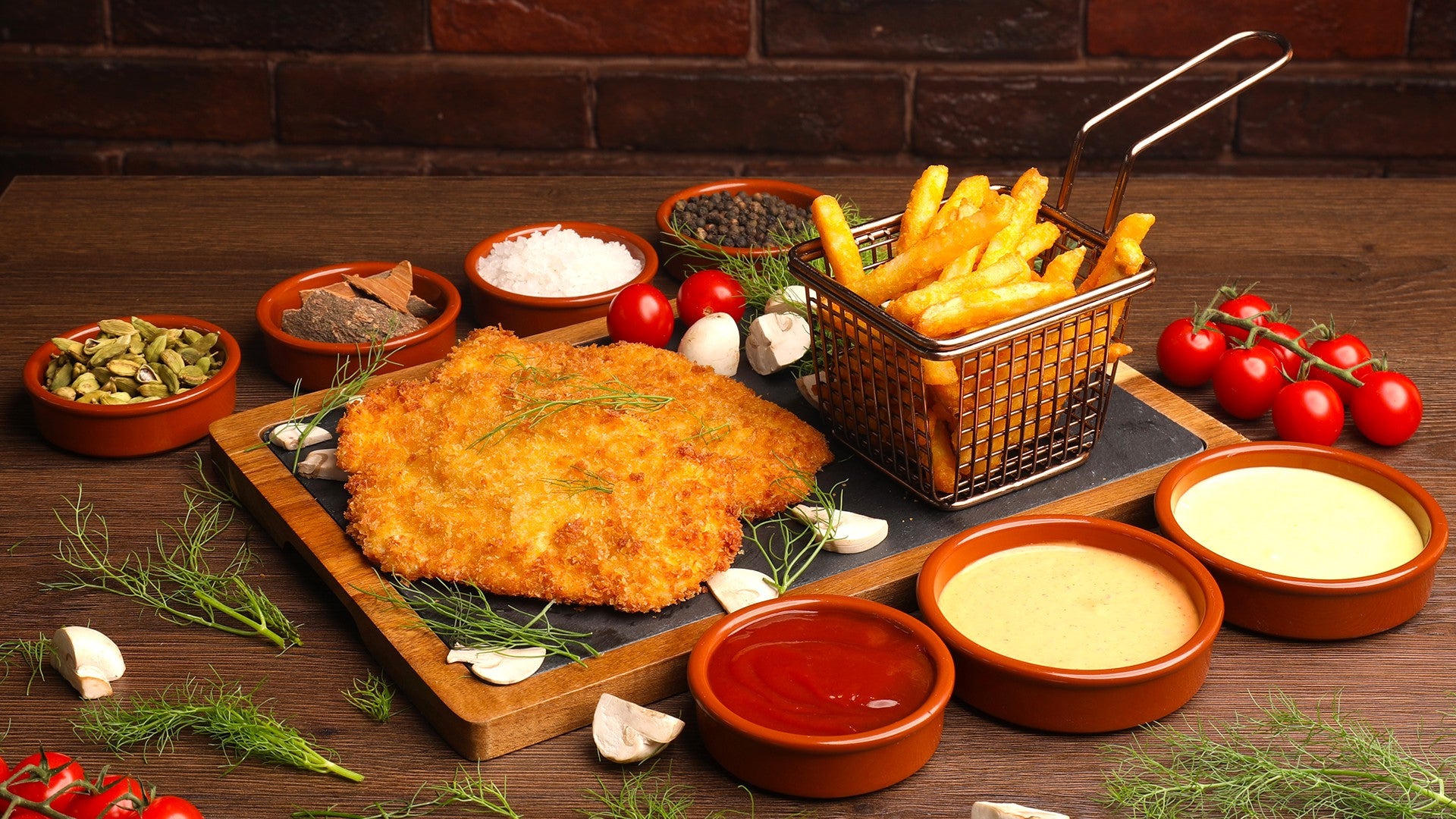 Broasted City Restaurant delivery from D.I.F.C. Order with Deliveroo