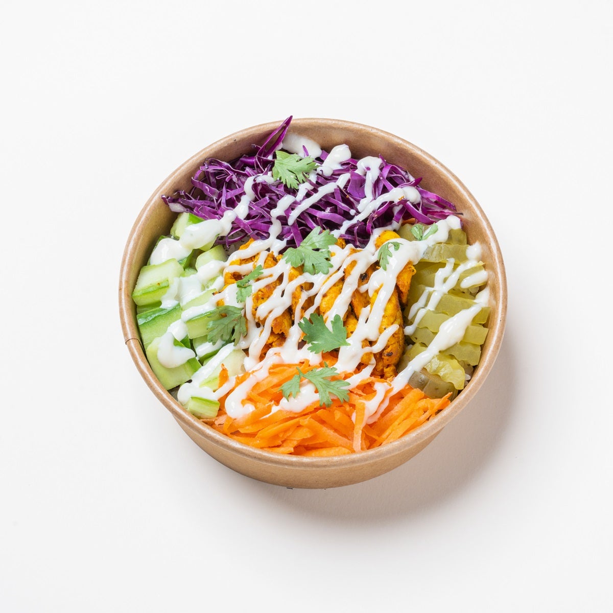 Arabian Chicken Poke Bowl