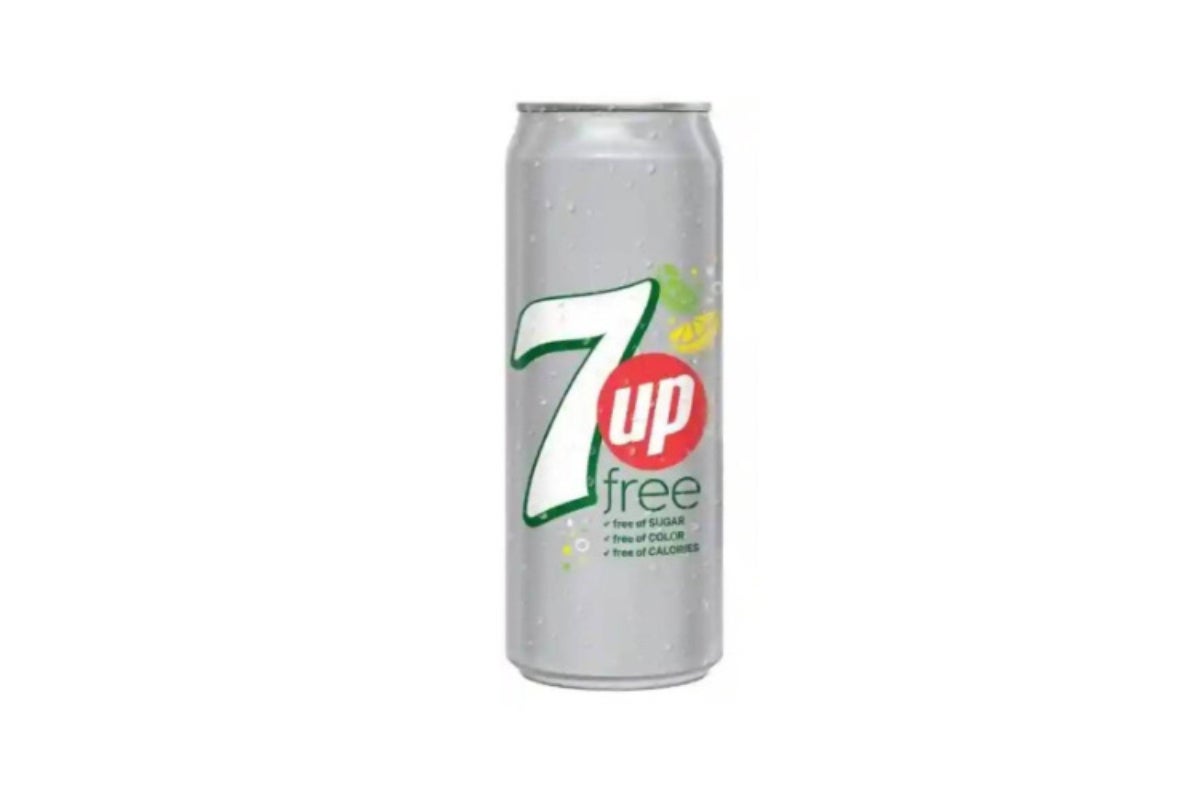 7Up Free Carbonated Soft Drink 250ml Can