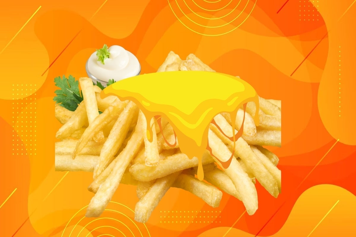 Frites cheddar