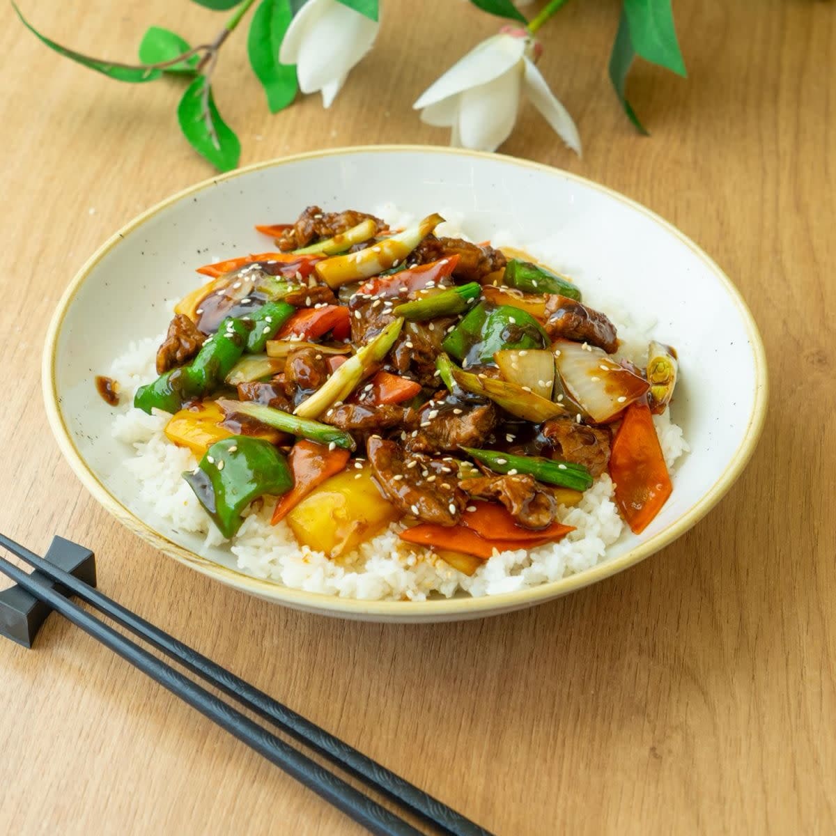 Beef Mongolian Bowl
