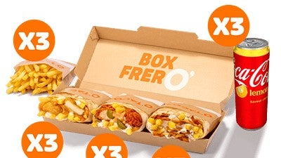Menu Box Frero x9