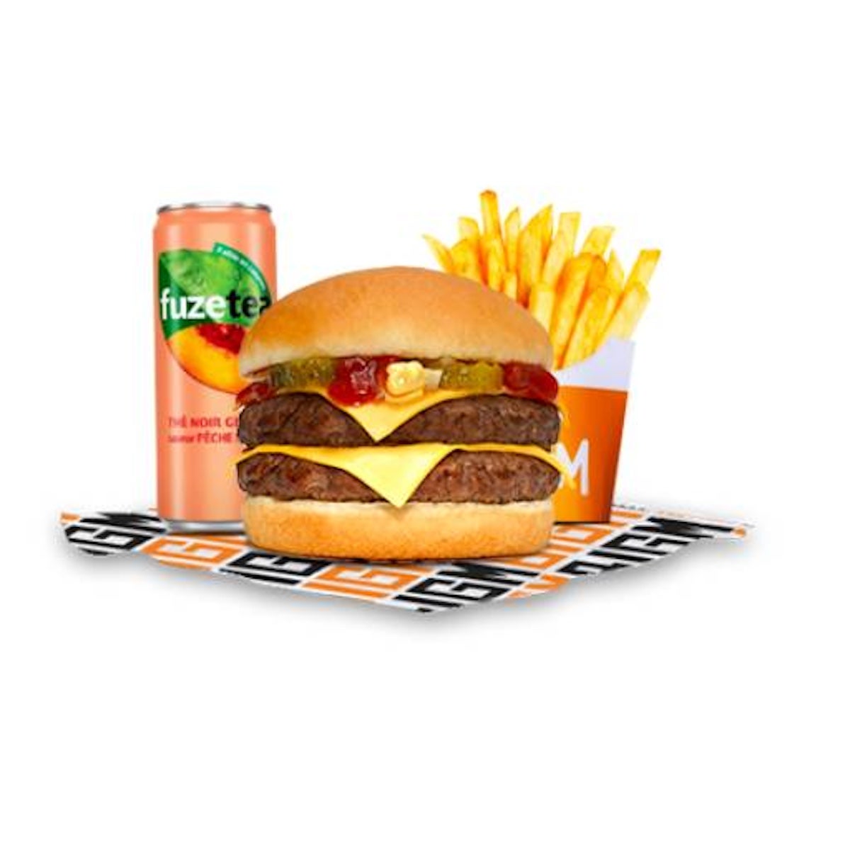 Menu Double CheeseBurger