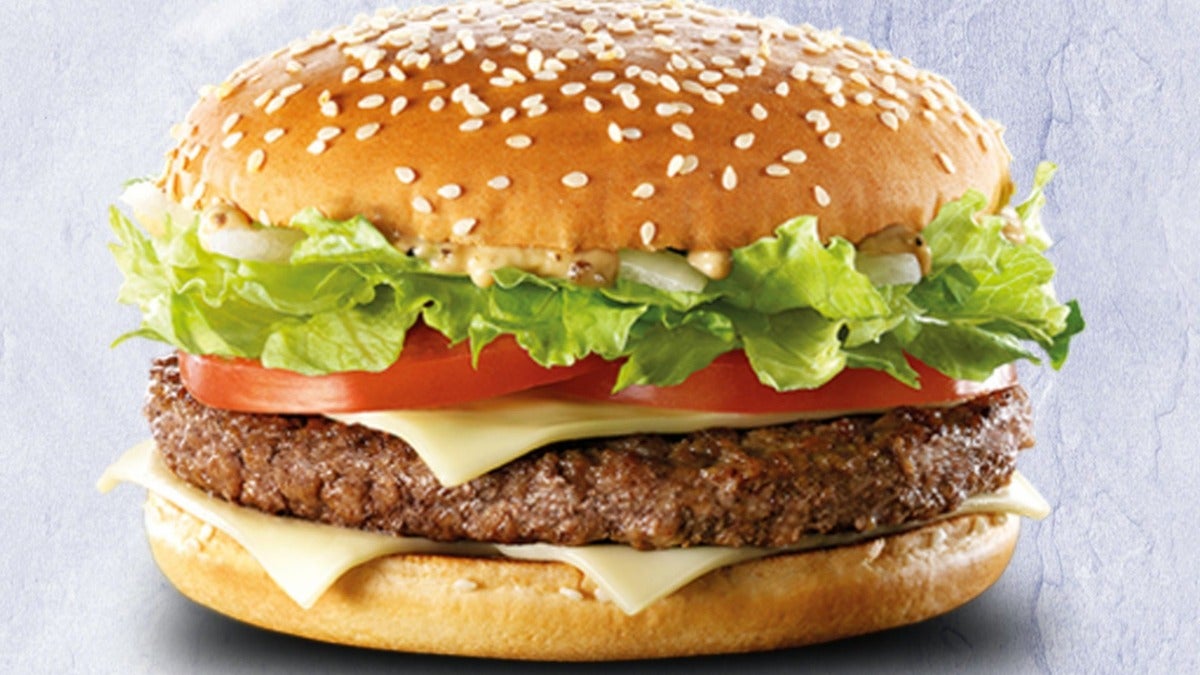 Hamburger pounder - menù