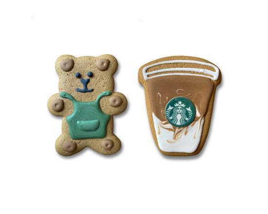 Barista Bear/Iced Latte Cookie
