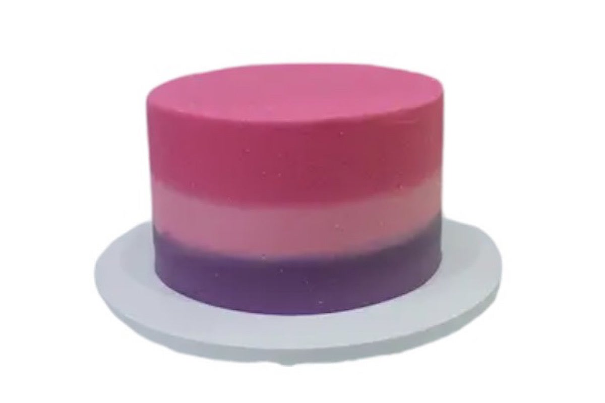 pink shadow cake (8 Inches) (Serves 8-10 Persons)