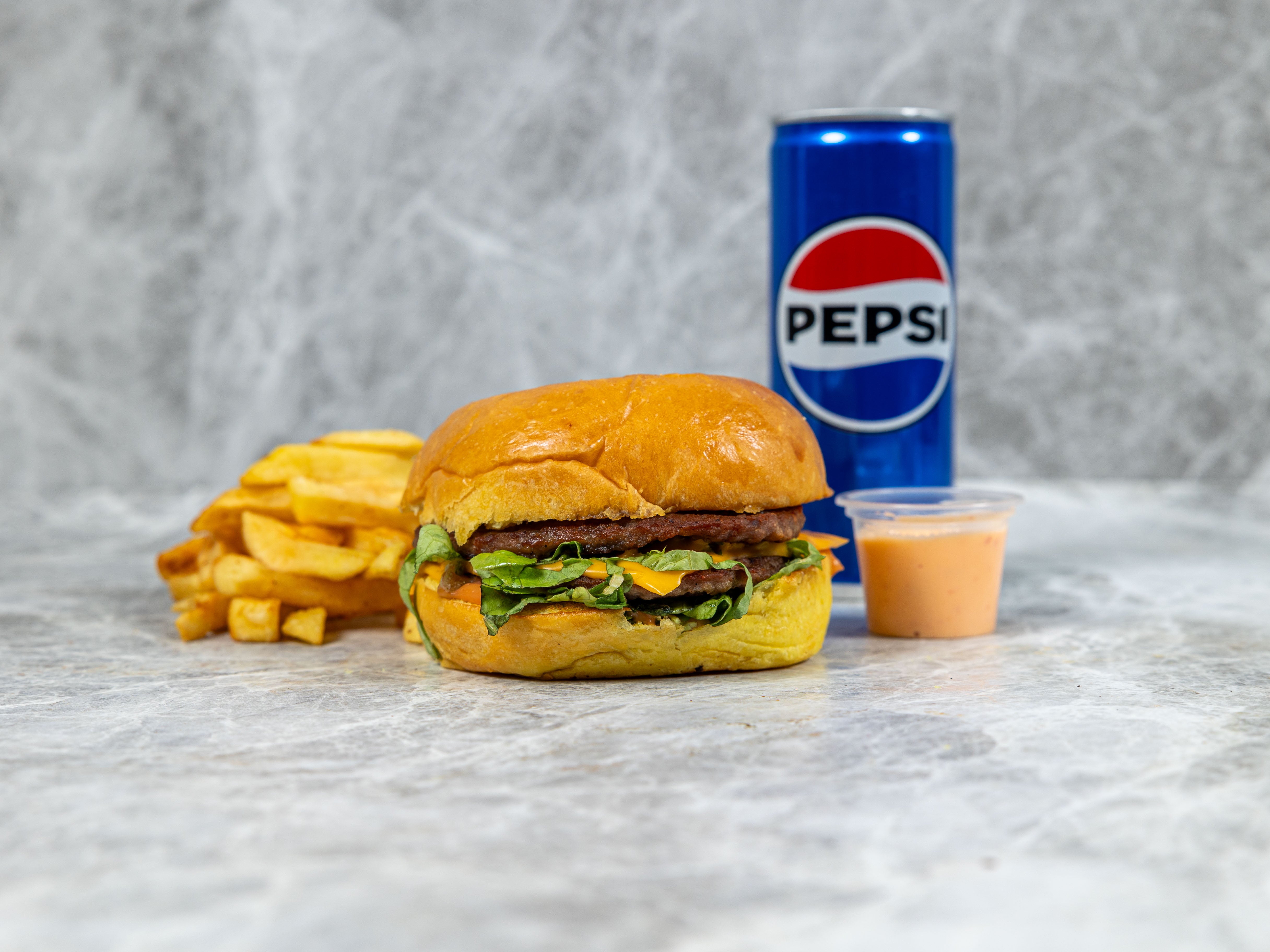 Beef Burger Meal
