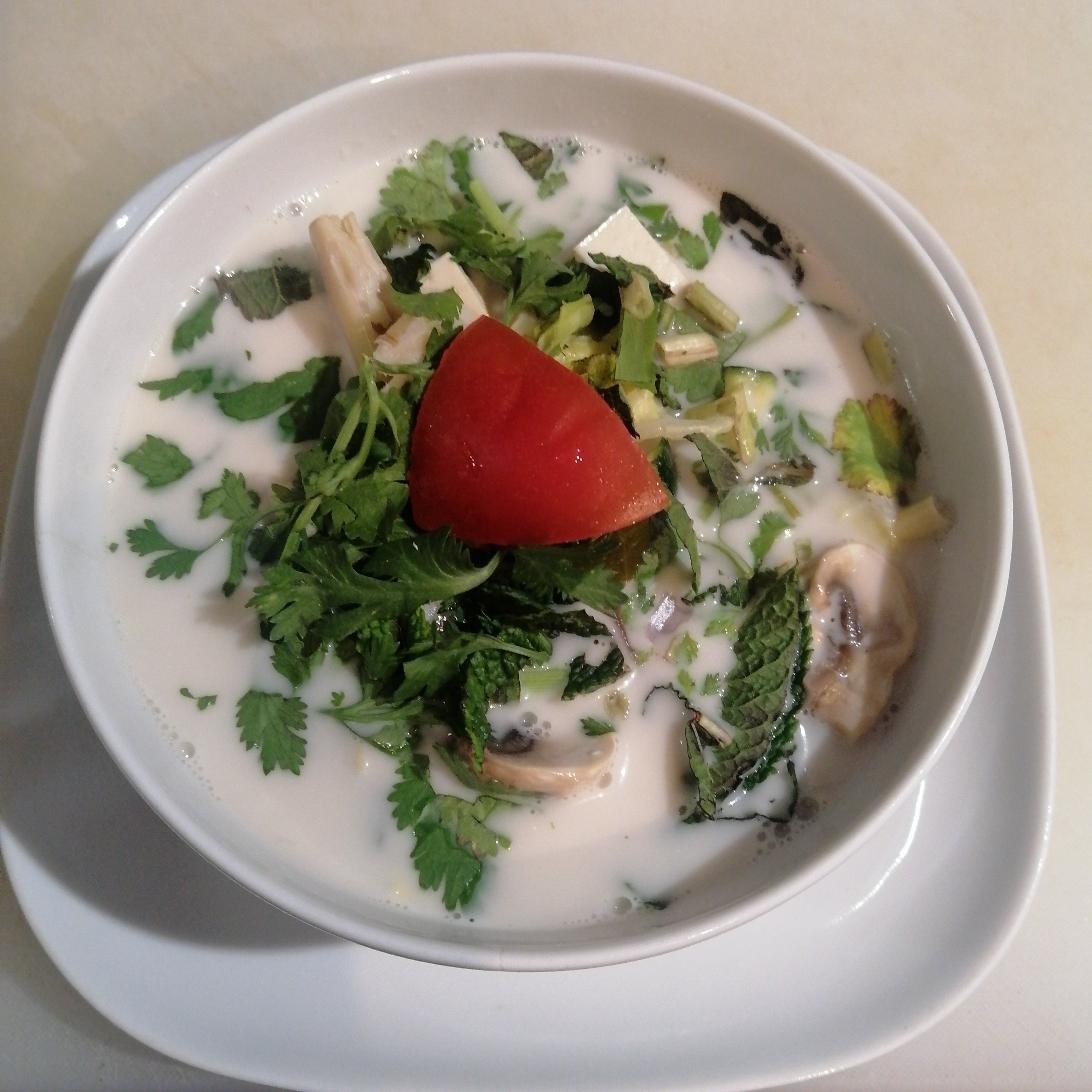 🍲 S2 Soupe galanga Tofu & légumes