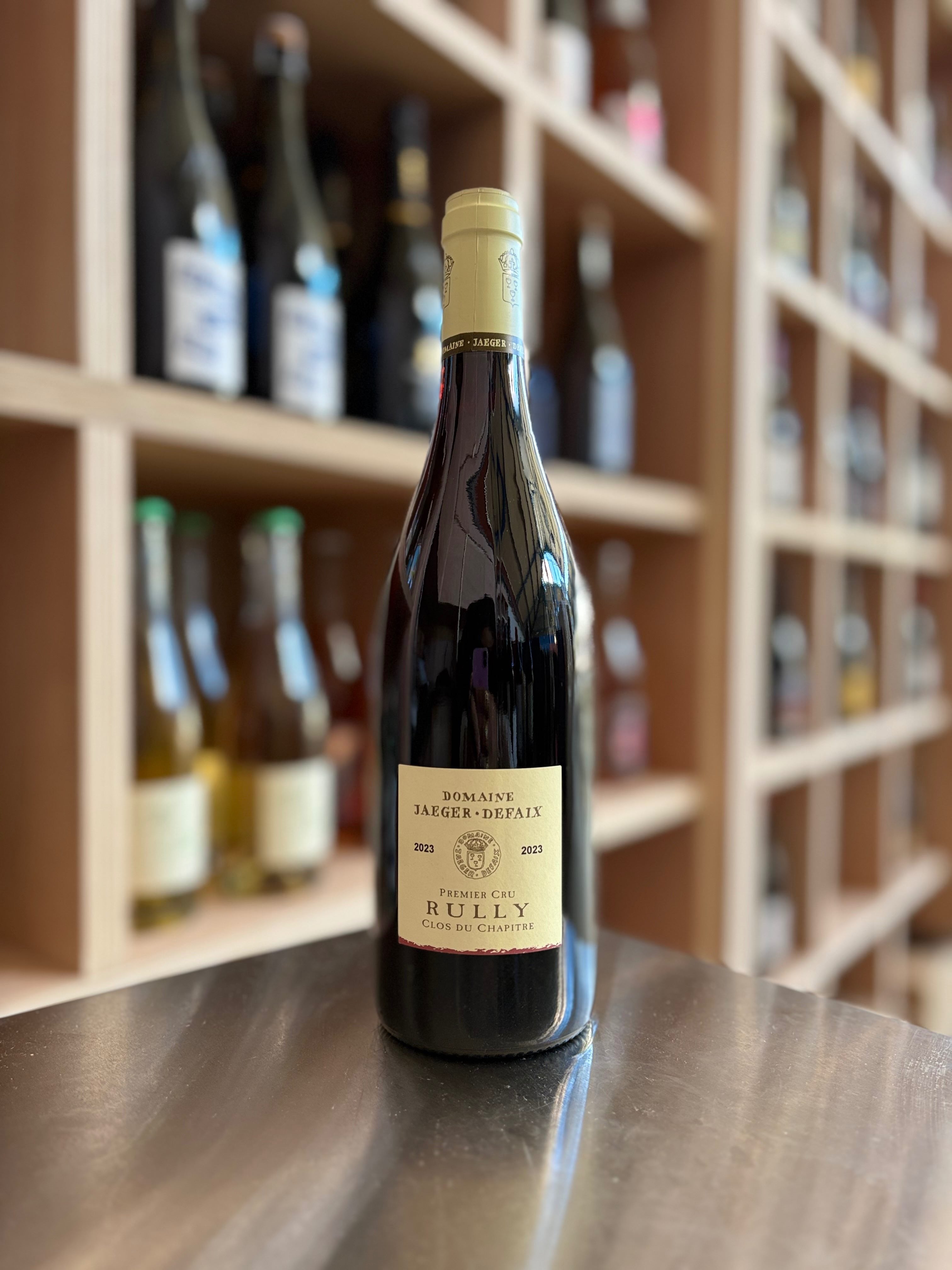 Bourgogne Rouge - Rully 1 er Cru Clos du Chapitre - Domaine Jaeger-Defaix