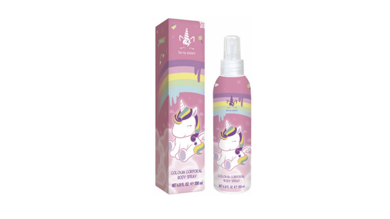Eau My Unicorn Body Spray 200 Ml (Box)