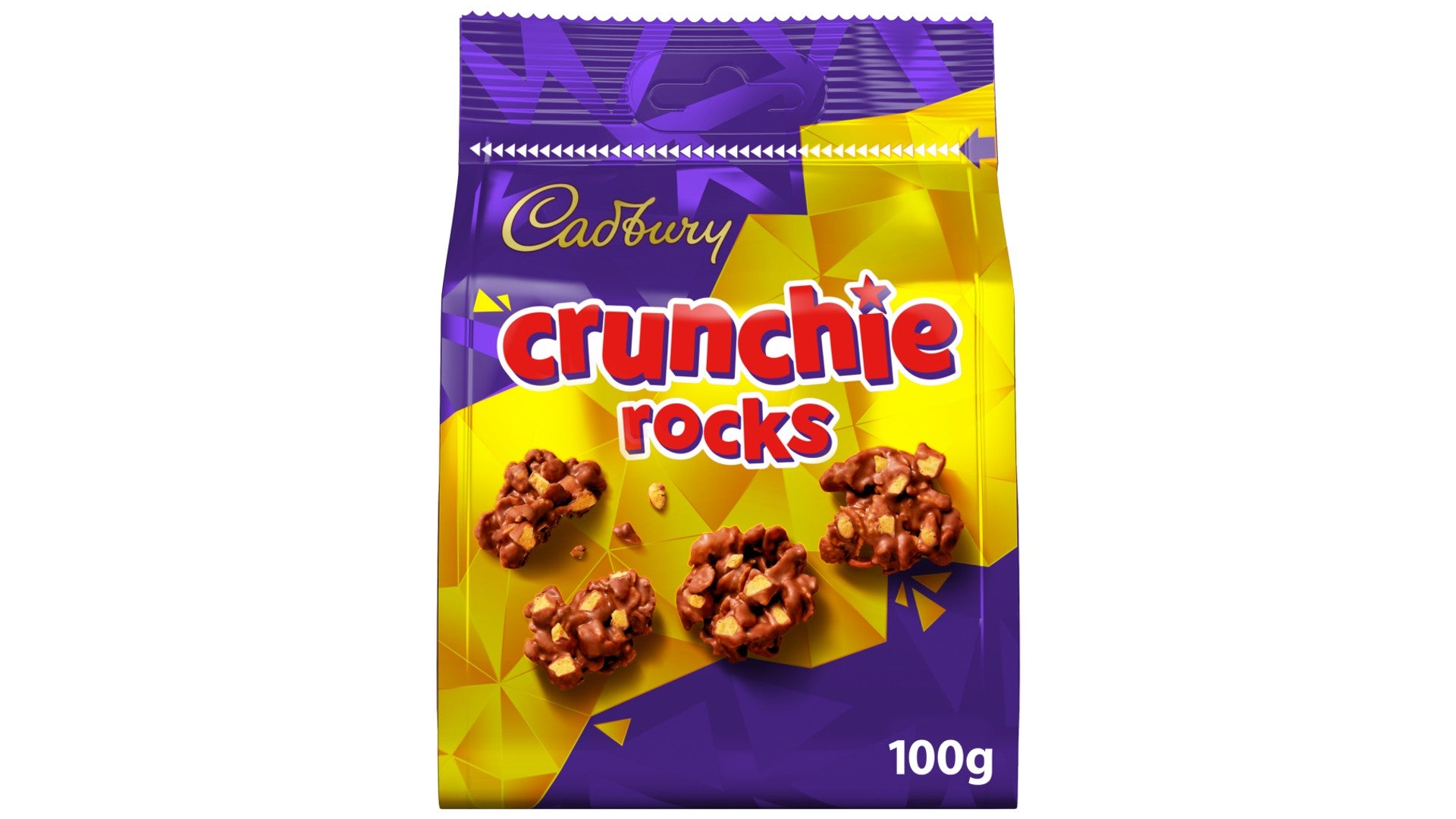 Cadbury Crunchie Rocks Chocolate Bag 100g