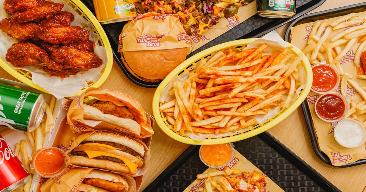 Five Bros Burgers and Wings Bethnal Green delivery from Bethnal Green
