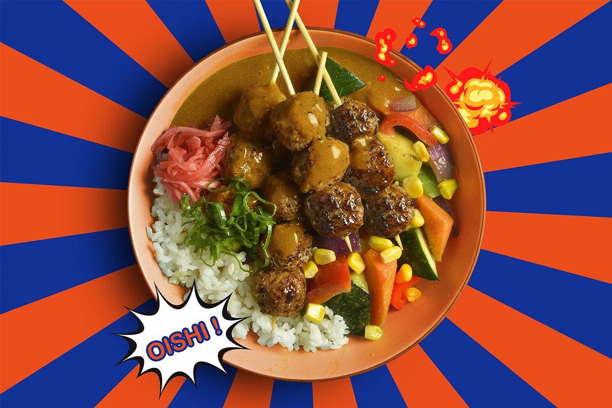 Tsukune don curry