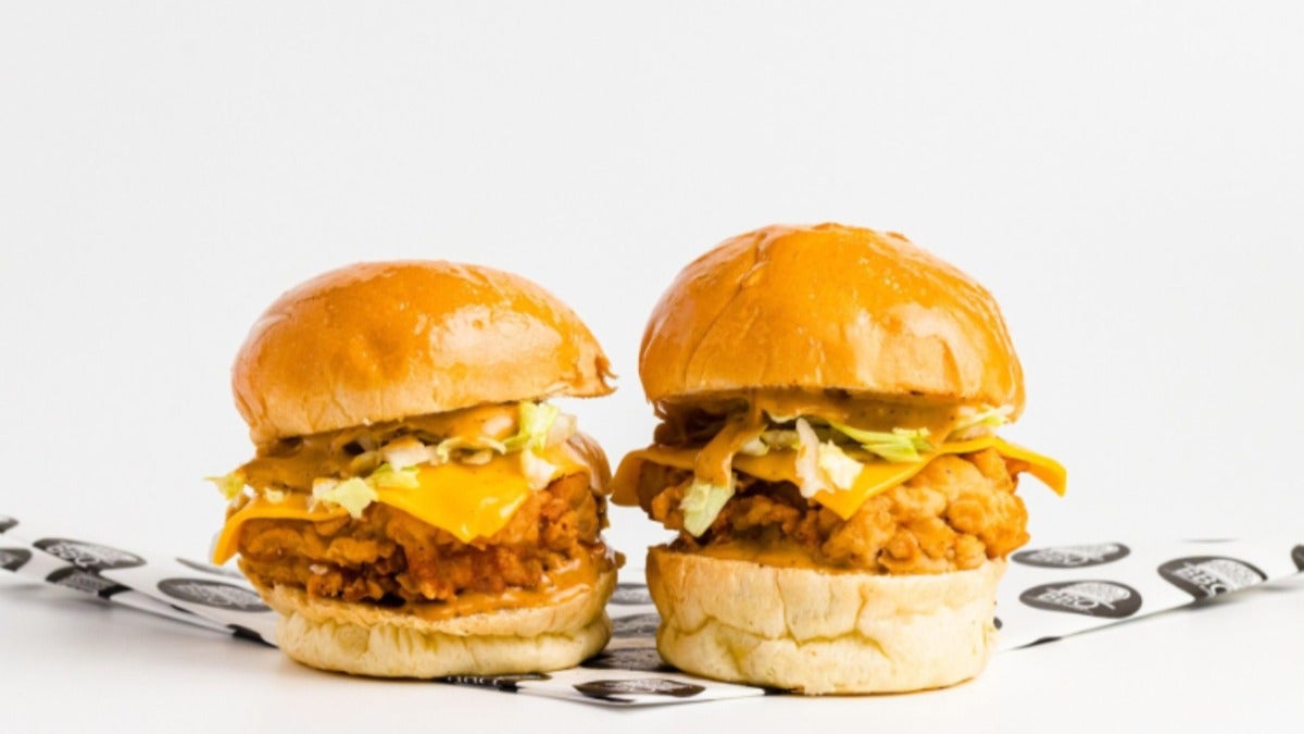 Crispy Chicken Slider Sandwich