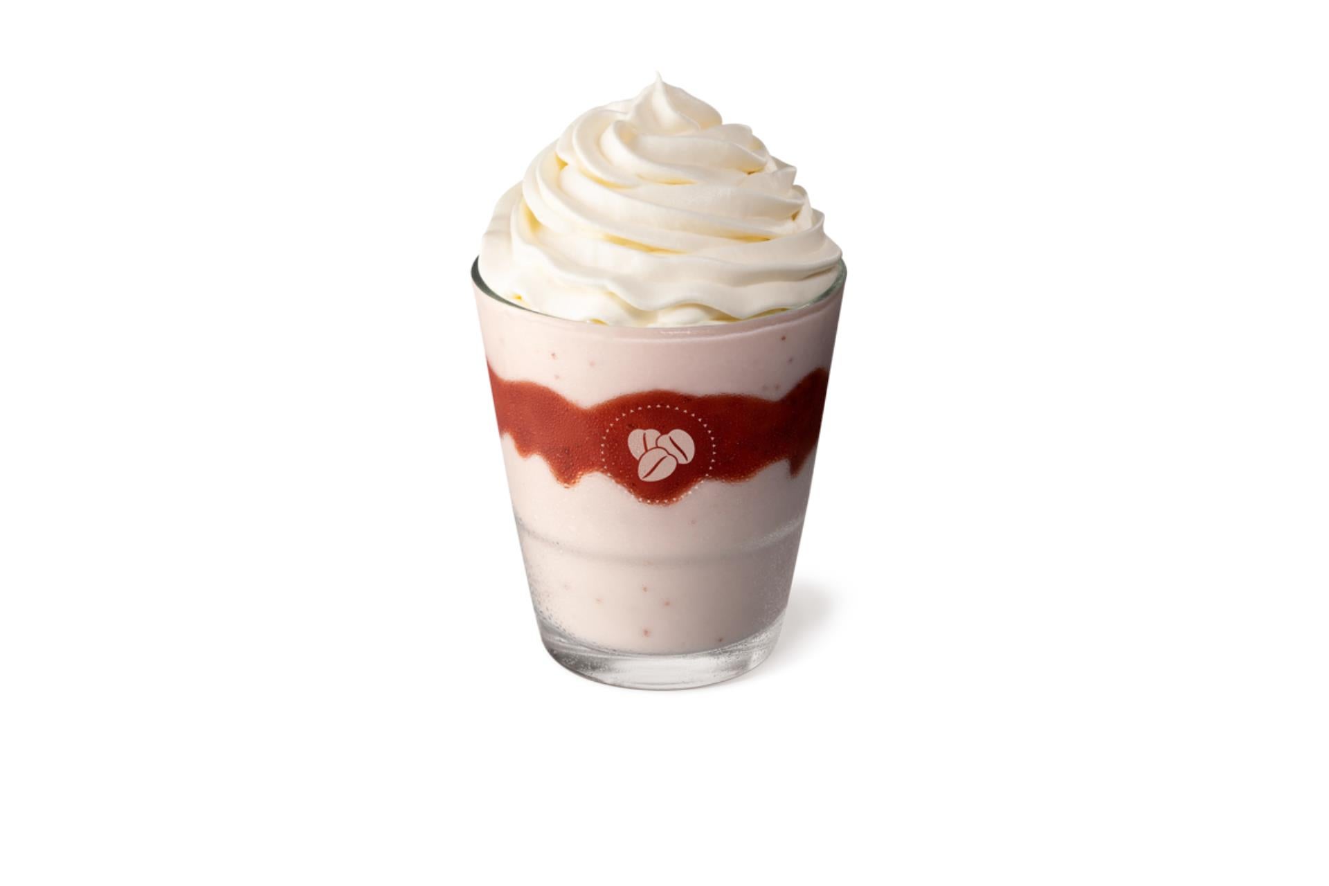 Strawberry Drizzle Frappe