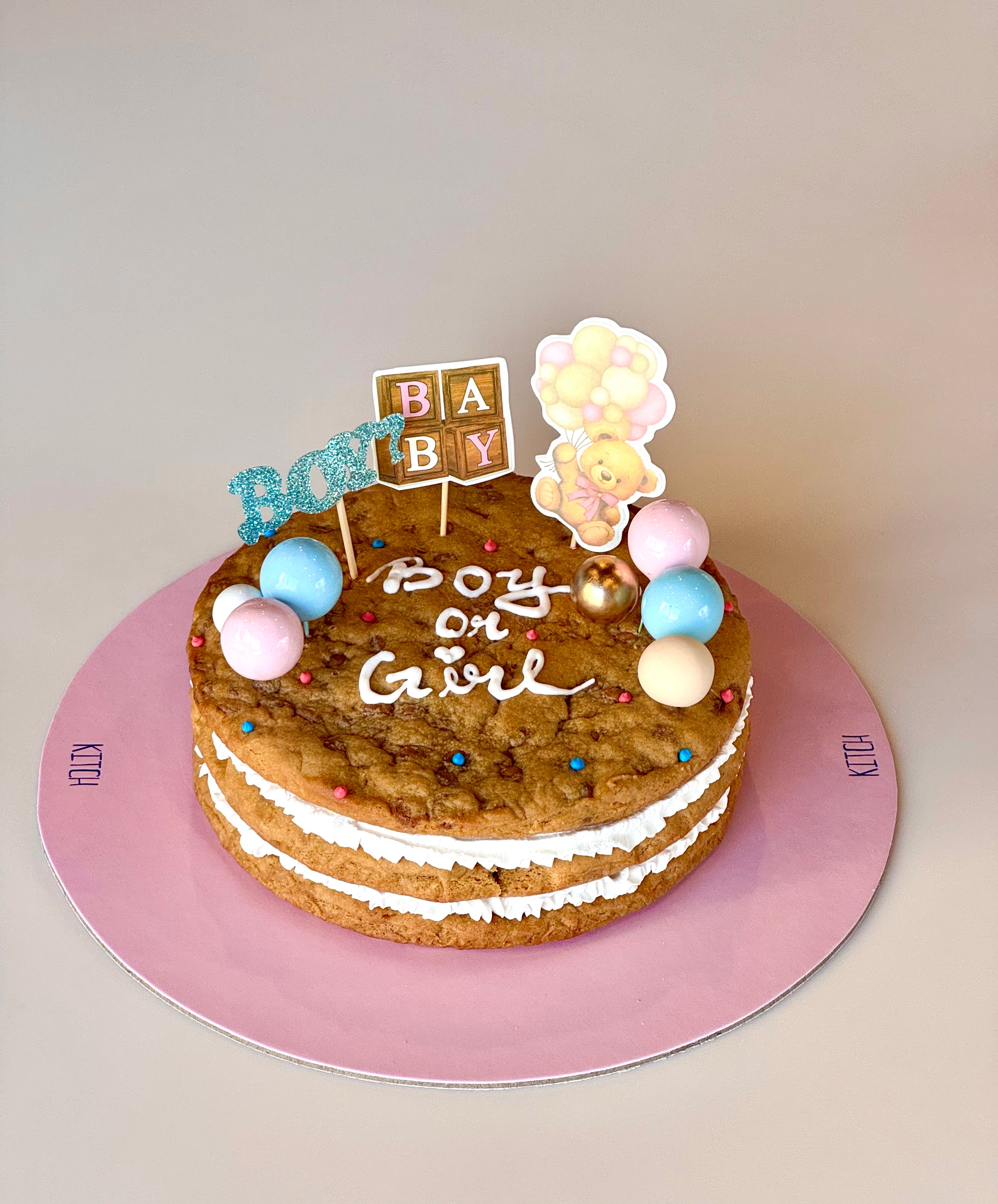 Gender Reveal Cake