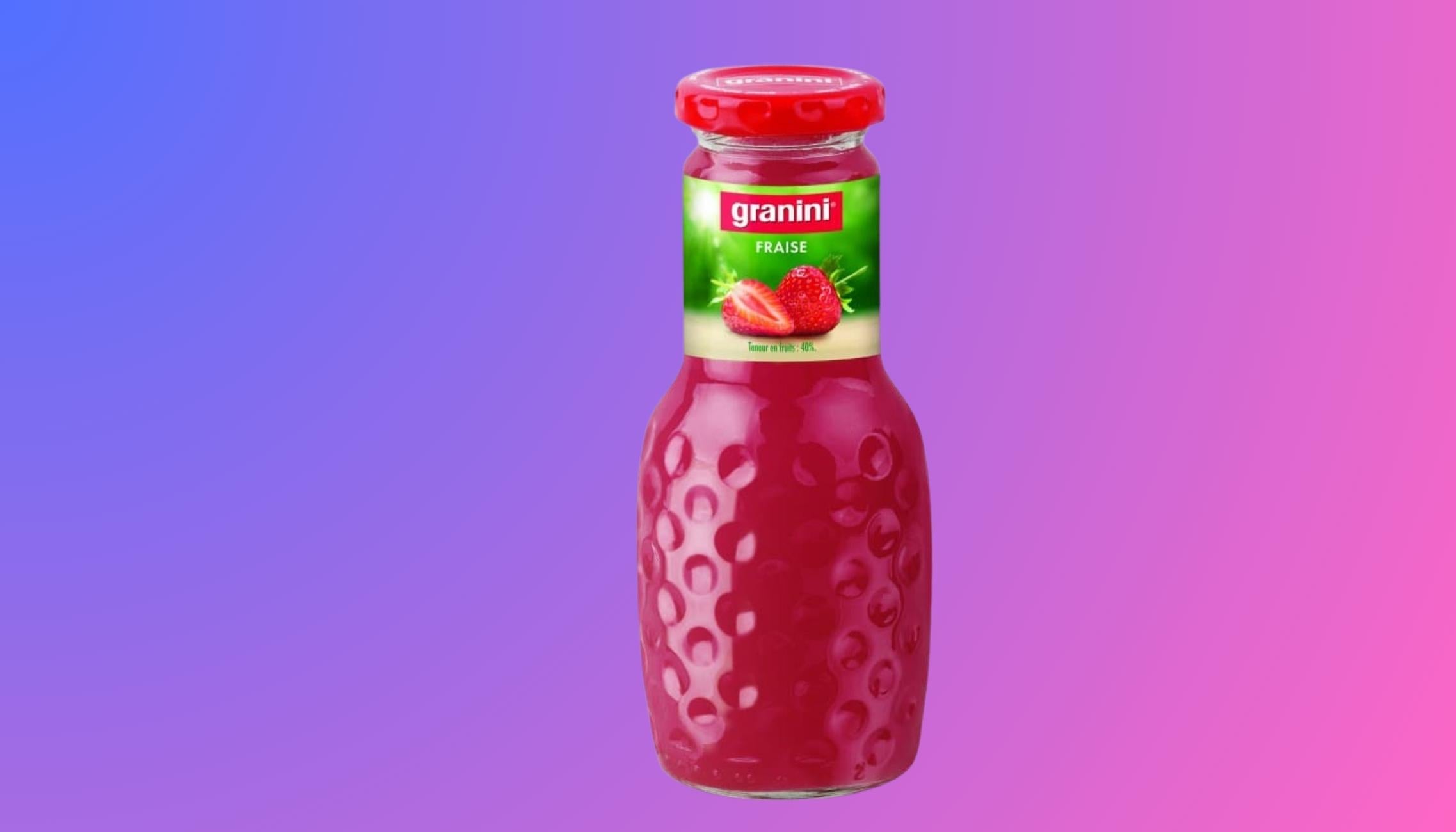 Jus de fraise 25cl
