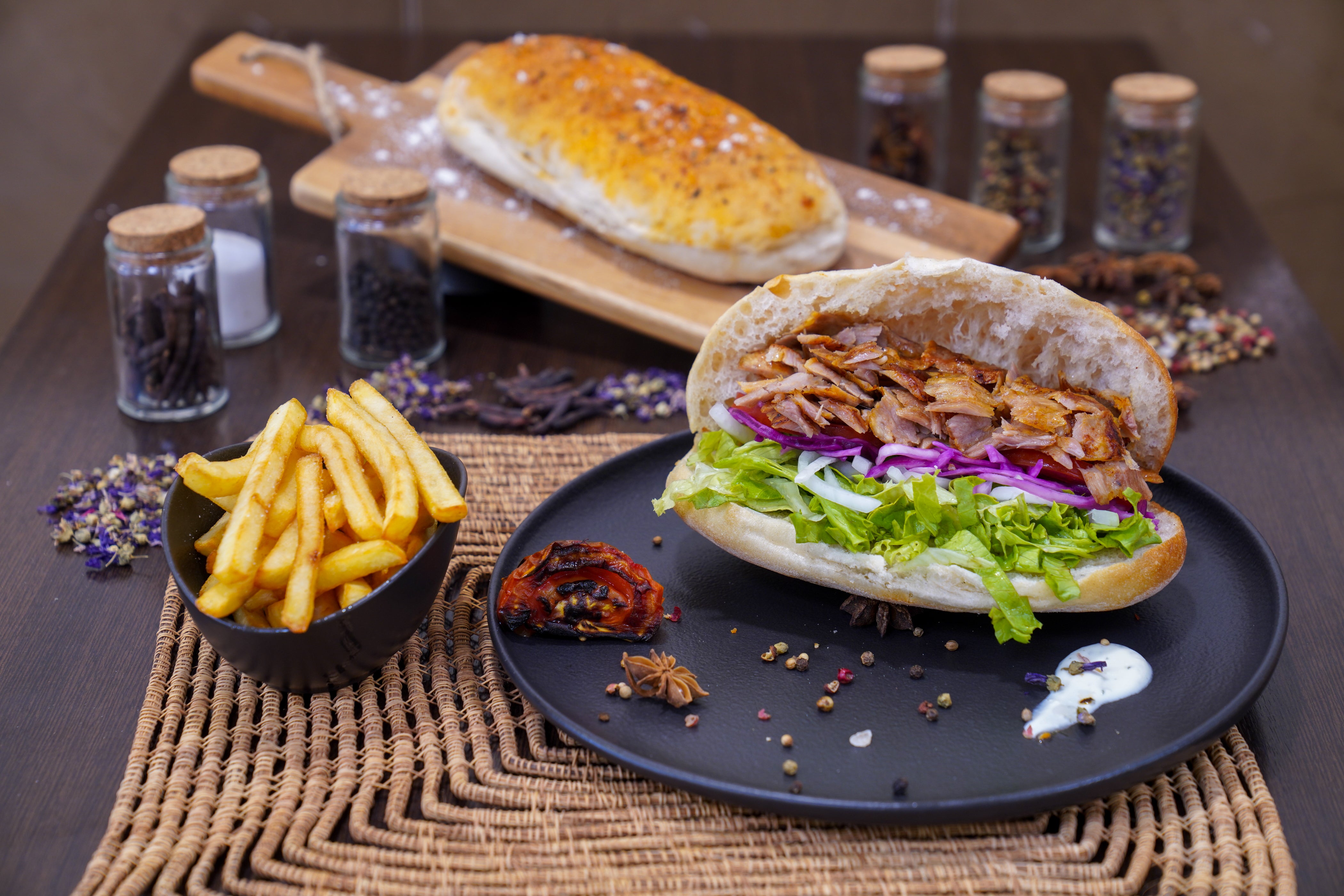 Menu Sandwich Kebab Classic