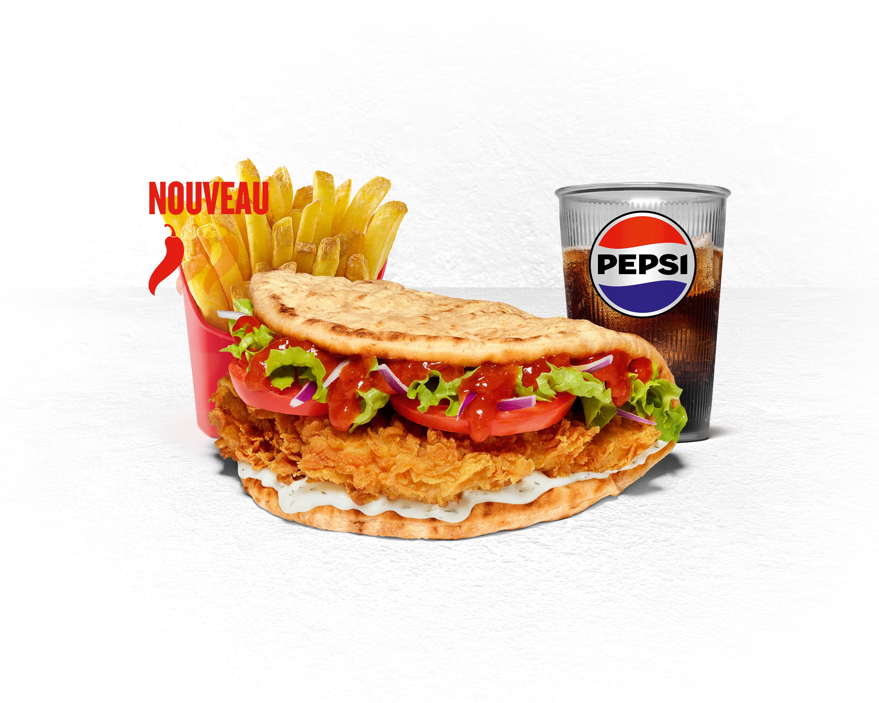 Menu Crispy Sandwich Spicy