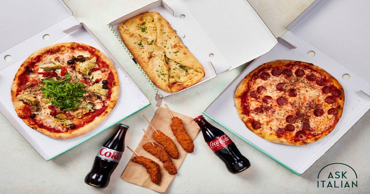 ASK Italian Pasta & Pizza Hull delivery from Hull Centre Order with