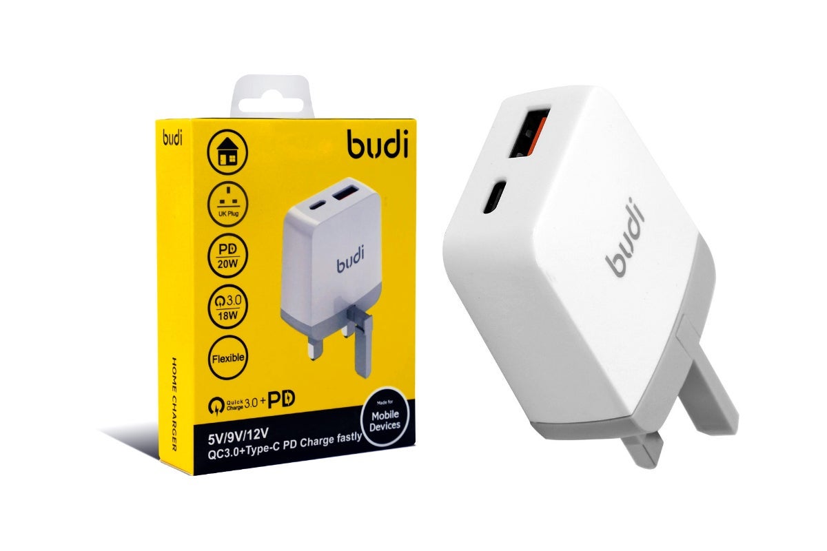 BUDI CHARGER 20W PD+QC
