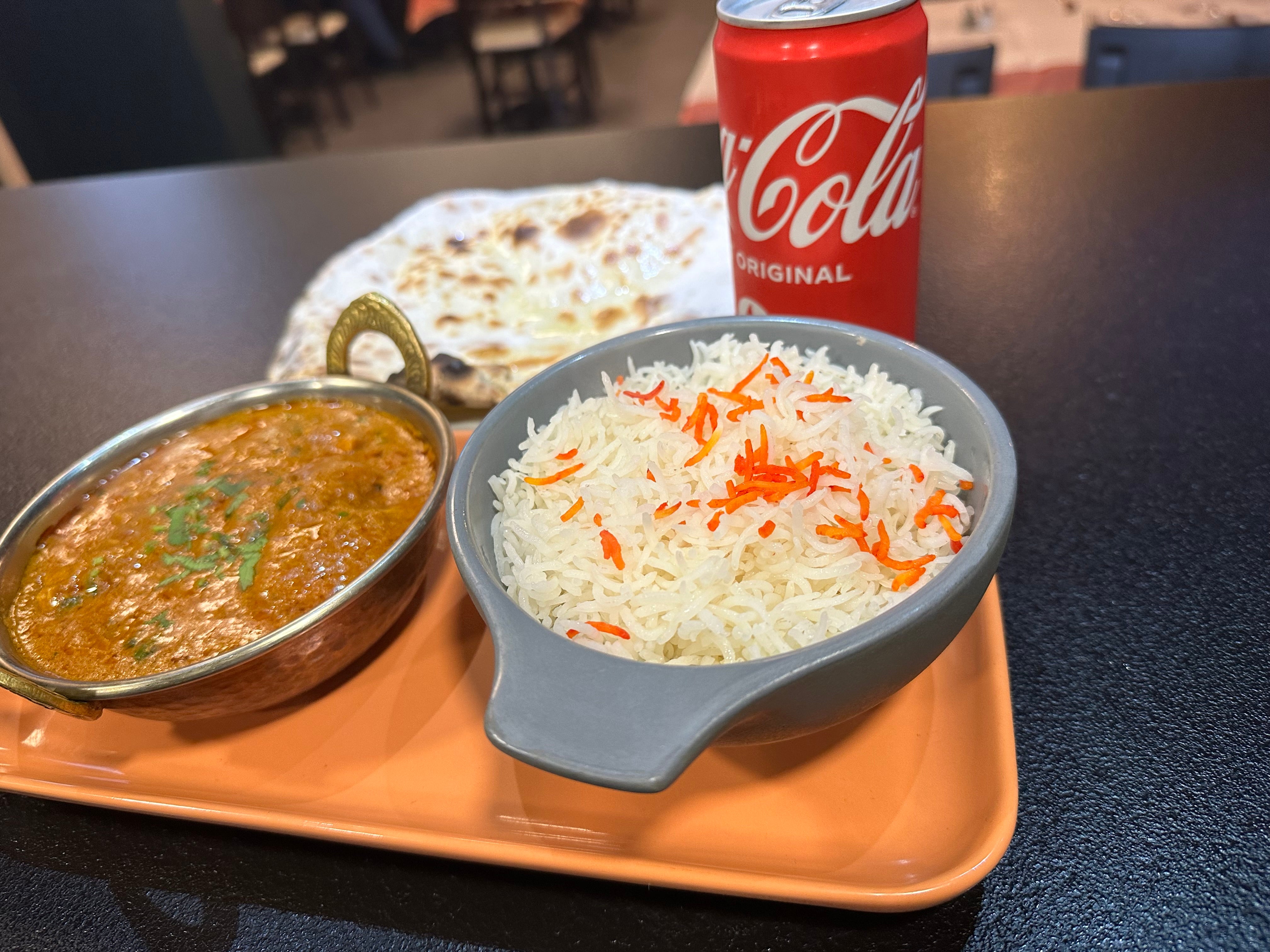 Menu Assiettes curry