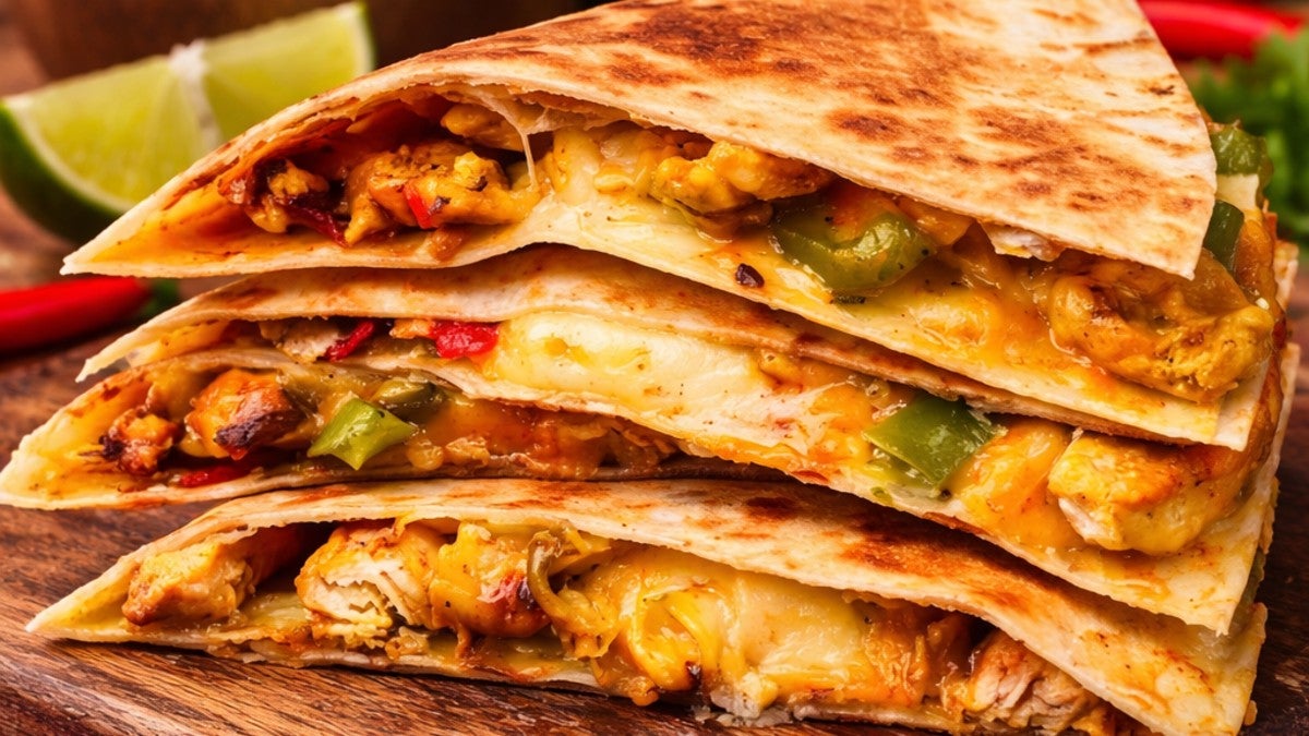 Le Spécial Chicken Quesadillas + Frites 🇲🇽