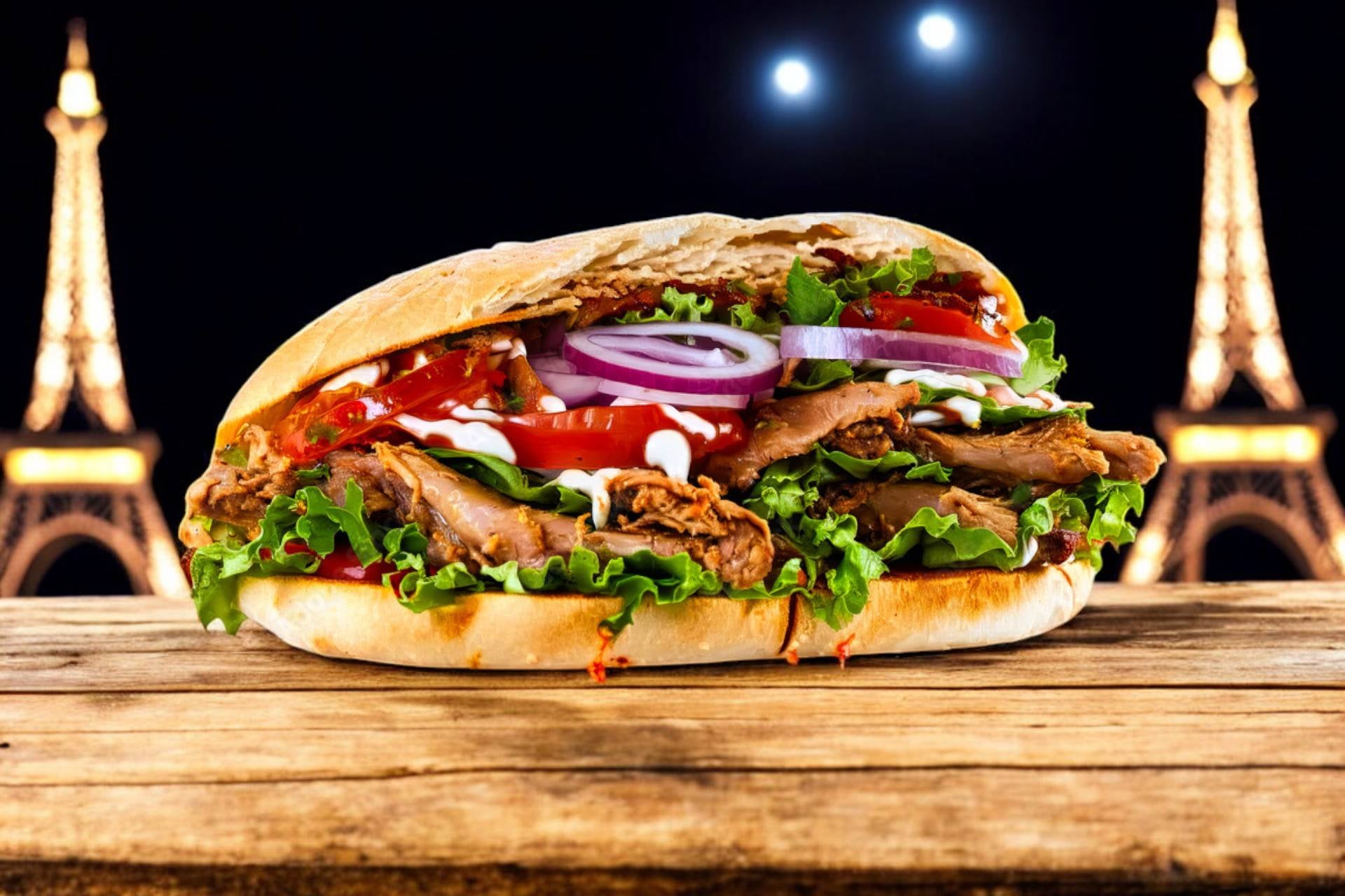 Sandwich kebab🌮